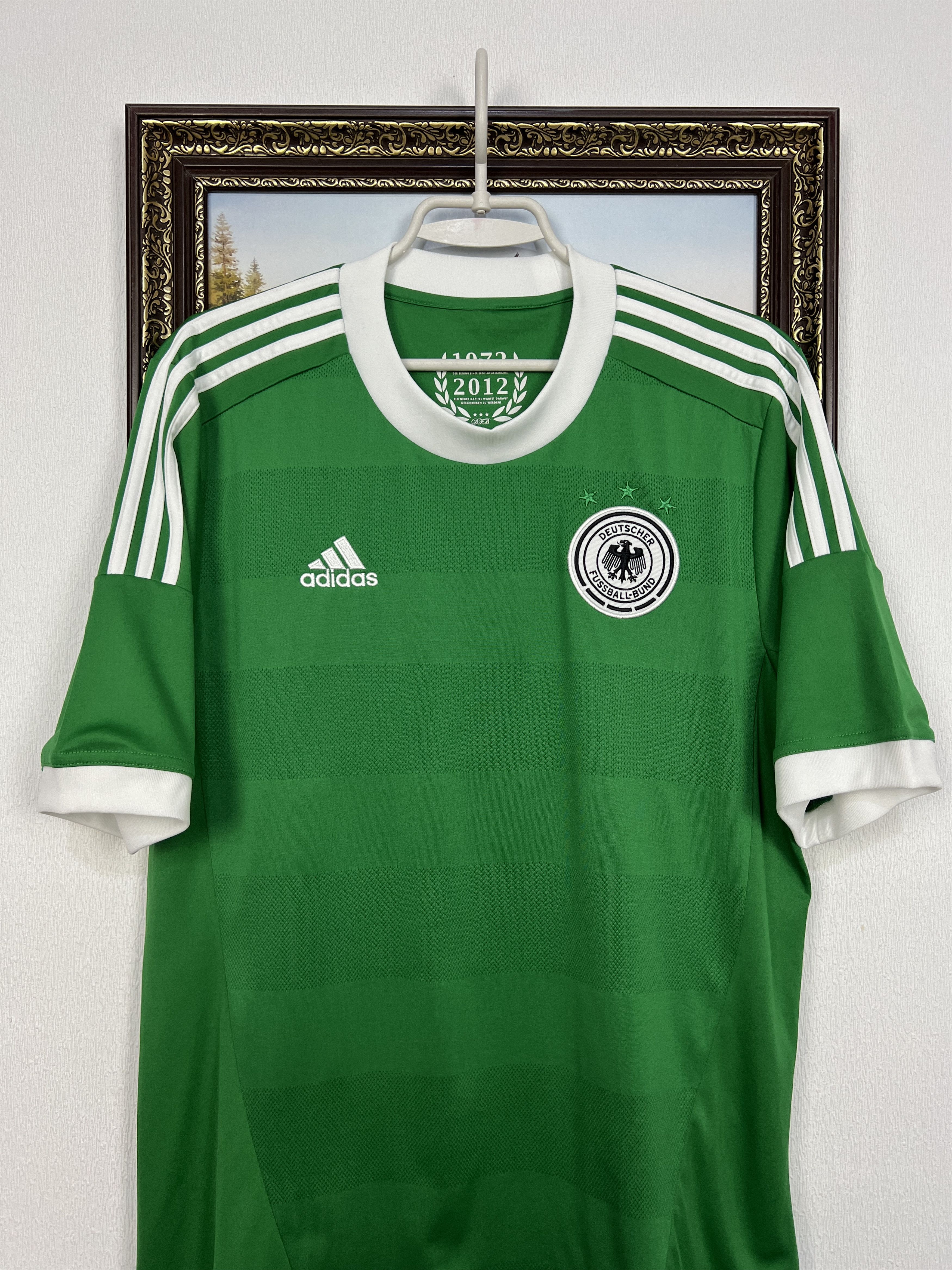 Adidas Germany Away football shirt 2012 Soccer Adidas Jersey Mens Size US L / EU 52-54 / 3 - 2 Thumbnail