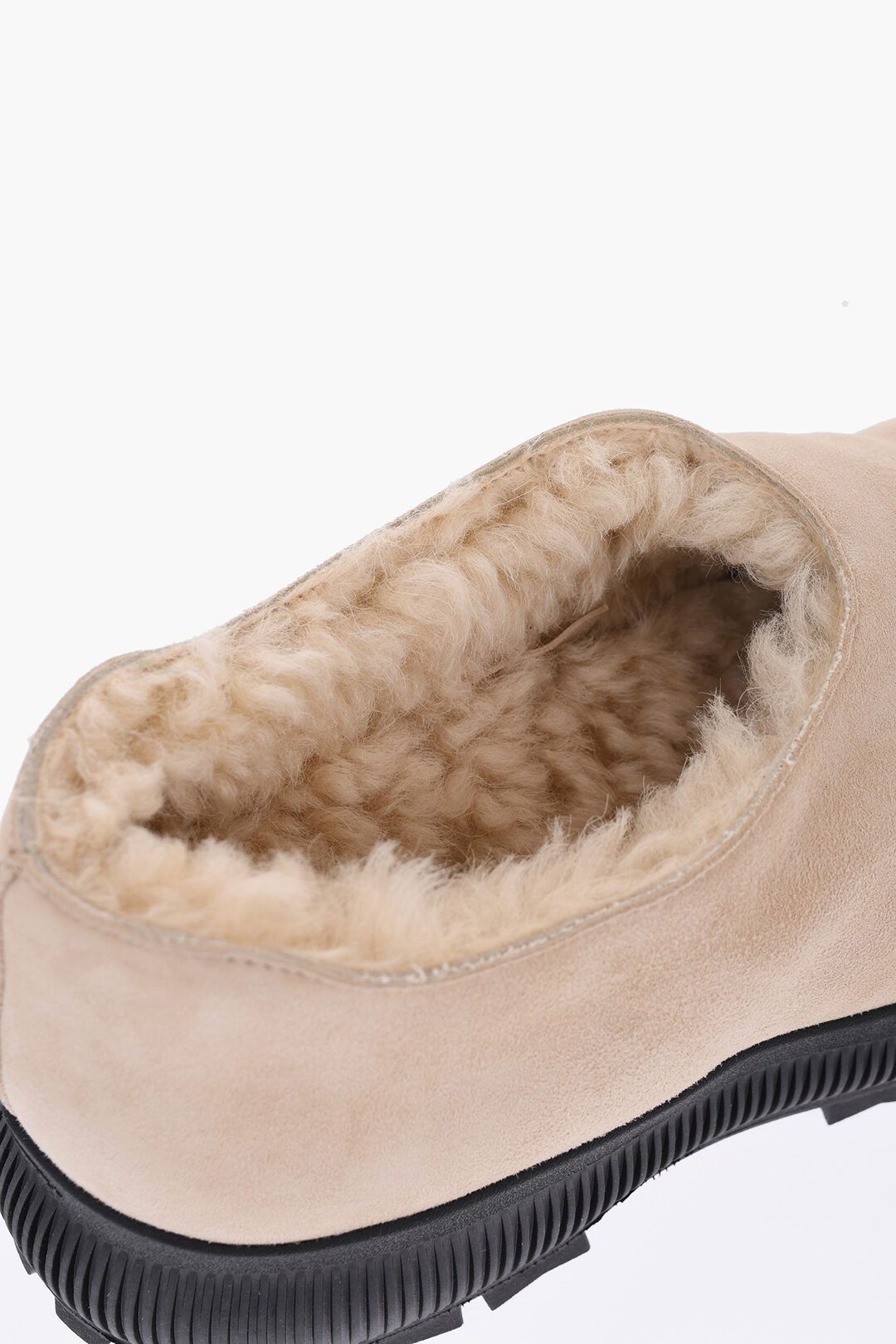 Jil Sander og1mm0625 Suede Slip-on Sneakers in Beige Size US 6 / EU 39 - 4 Thumbnail