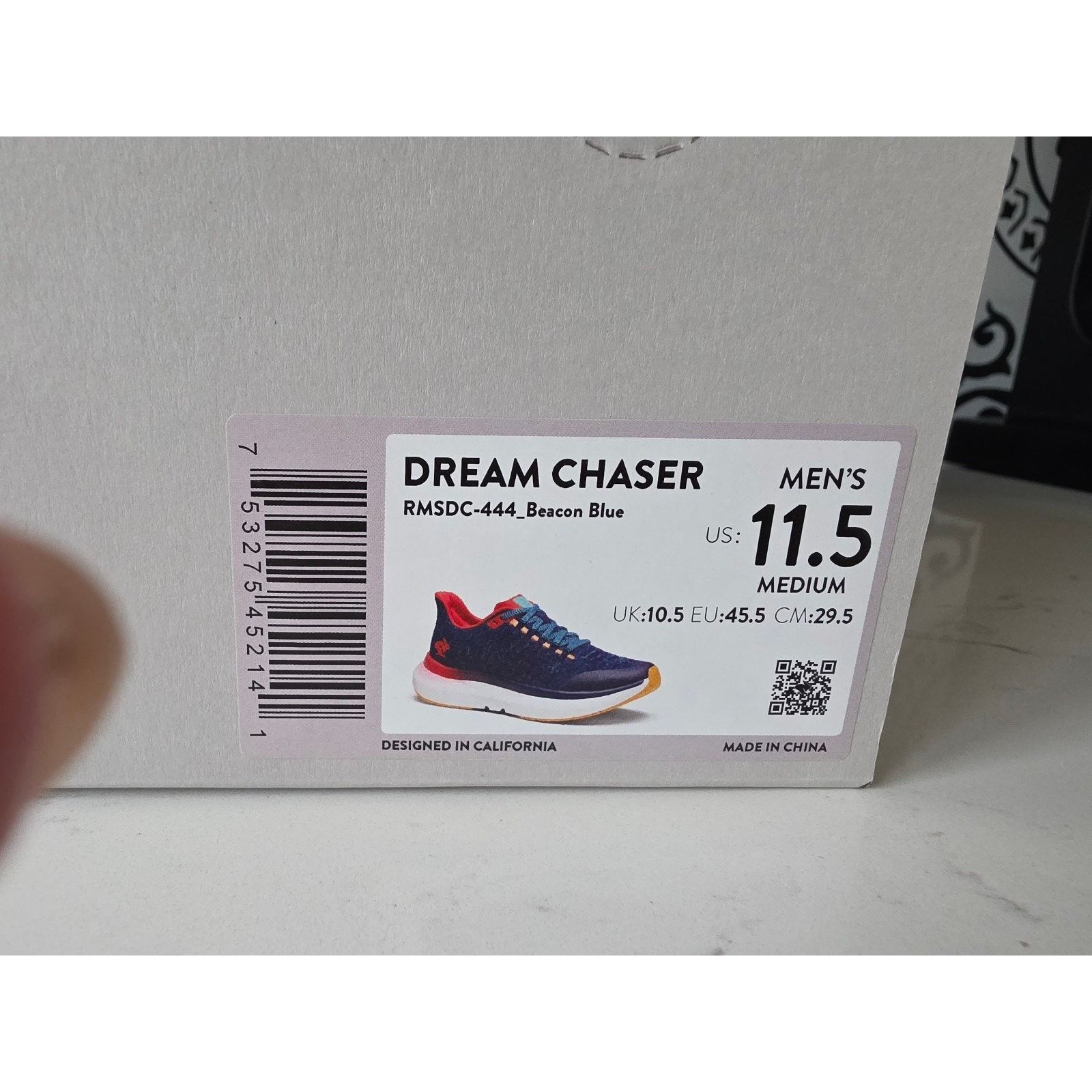 Other New Rabbit Dream Chaser Men's size 11.5 running shoes Beacon Size US 11.5 / EU 44-45 - 2 Thumbnail