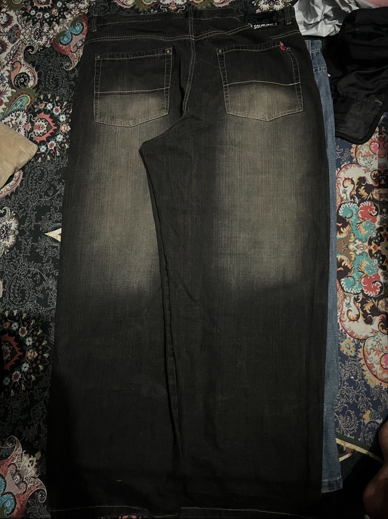JNCO × Southpole × Streetwear Vintage South Pole black tab baggy