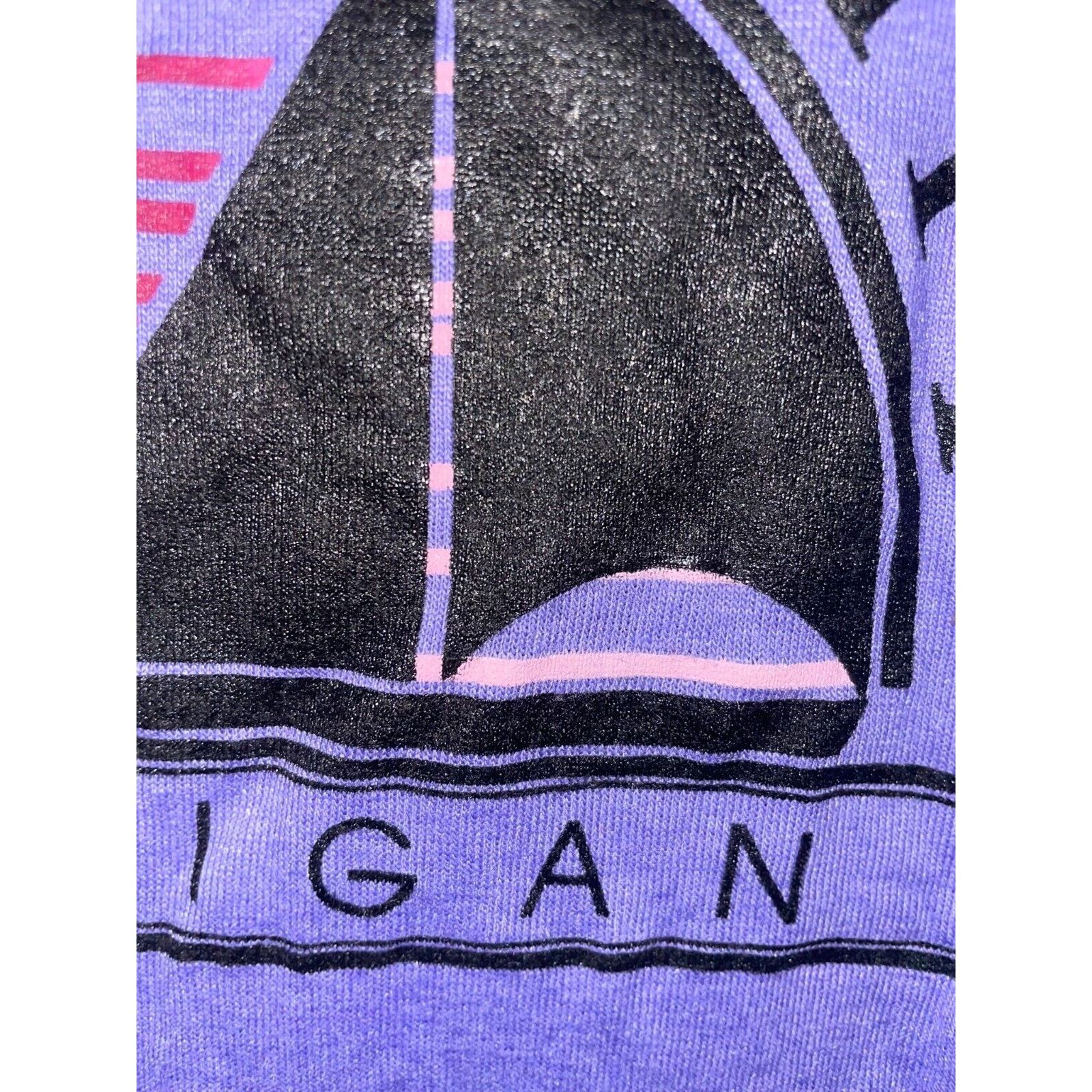 Jerzees Vintage Traverse City Shirt Test Print Grand Tetons Tee VTG Size US M / EU 48-50 / 2 - 6 Thumbnail
