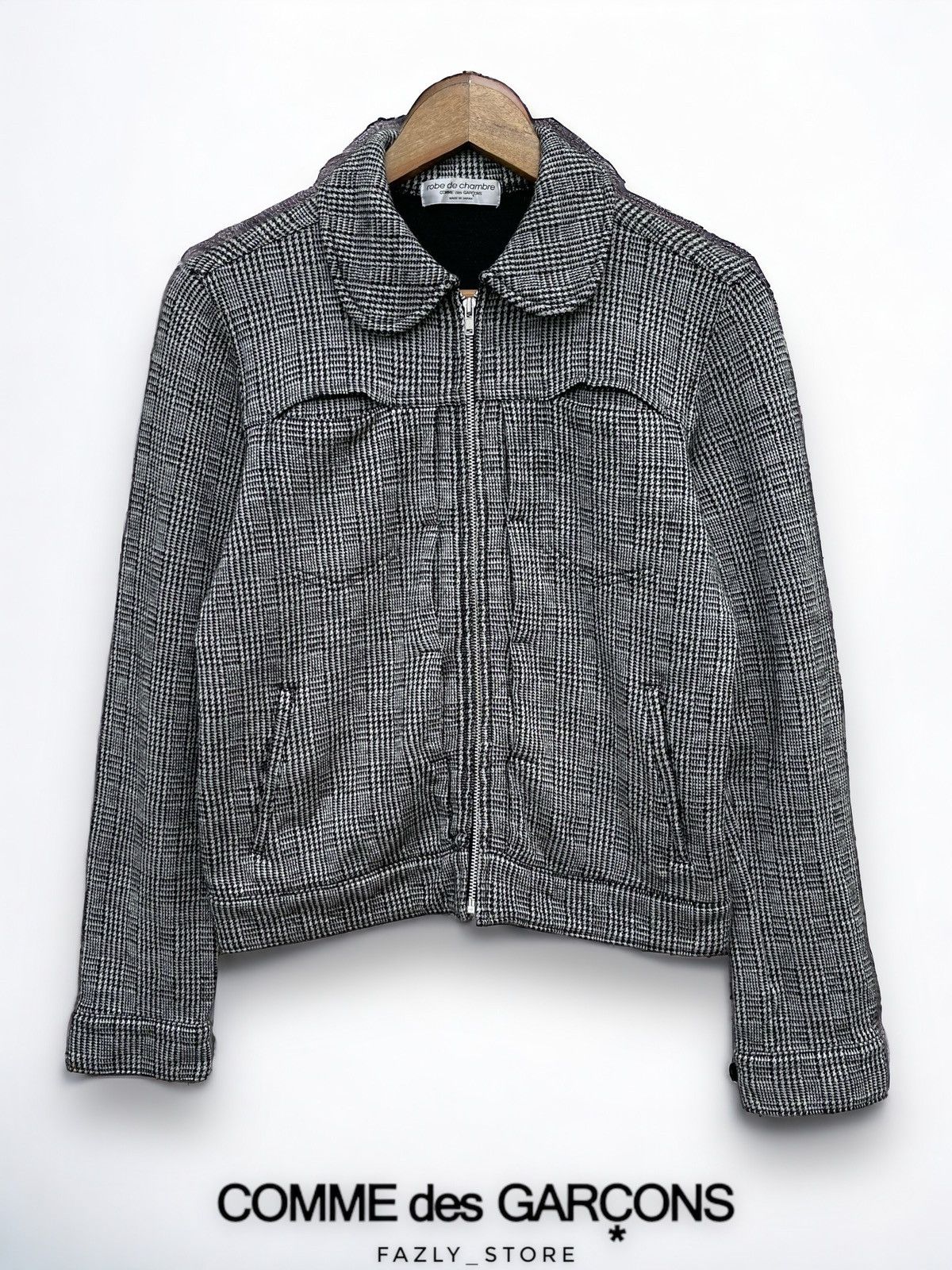 Comme des Garcons 🔥AD2003 COMME des GARCONS robe de chambre Jacket Zip Ups Size US S / EU 44-46 / 1 - 4 Thumbnail