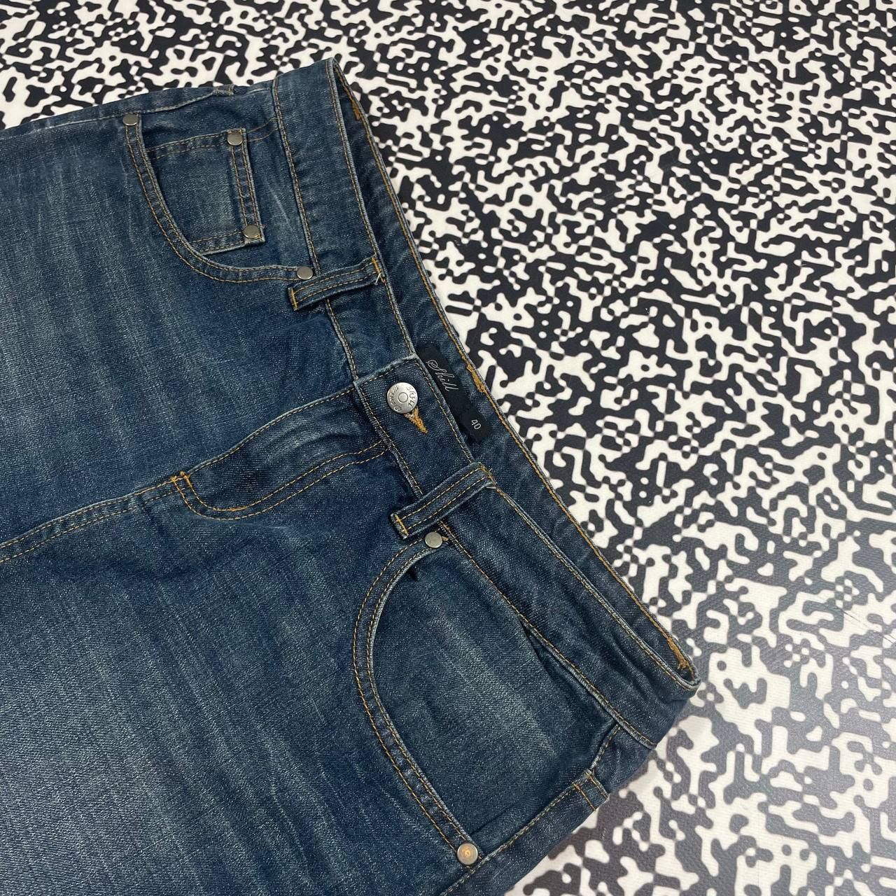 Vintage Vintage Y2K Denim Mini Skirt Retro Casual 90s Style Size 29" - 8 Thumbnail