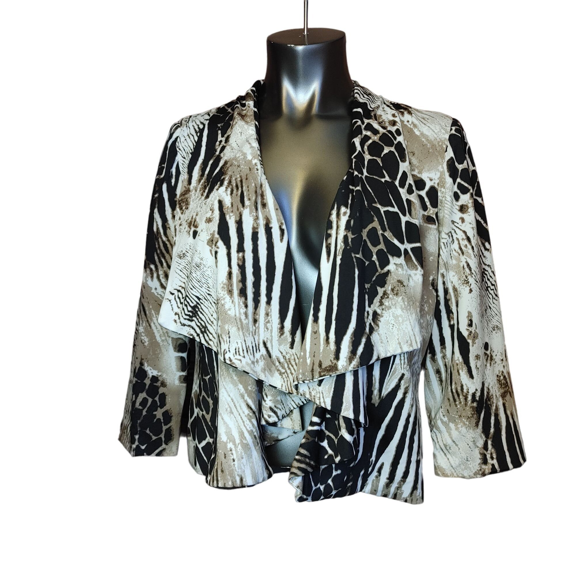 Other RUSSELL KEMP NEW YORK Women M Brown Multi Animal Print Open Size M / US 6-8 / IT 42-44 - 1 Thumbnail