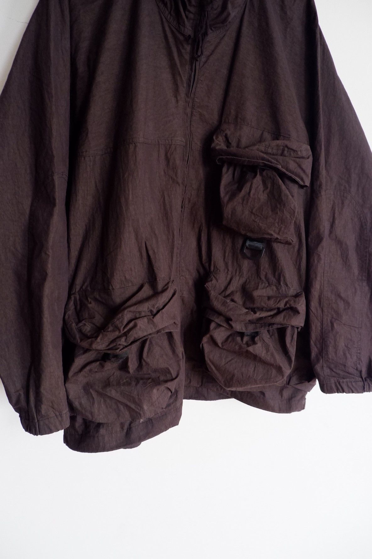 Japanese Brand Ackermann Tech Cargo Pocket Jacket Size US XL / EU 56 / 4 - 5 Thumbnail