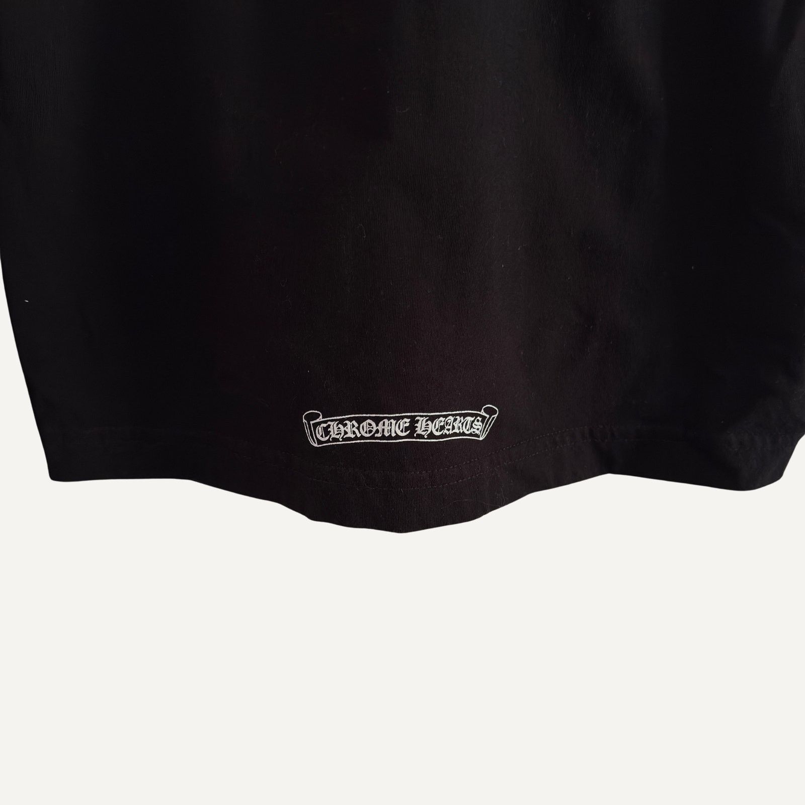 Chrome Hearts Chrome Hearts CH Script Letter Long Sleeve Tee Black Size US M / EU 48-50 / 2 - 5 Thumbnail
