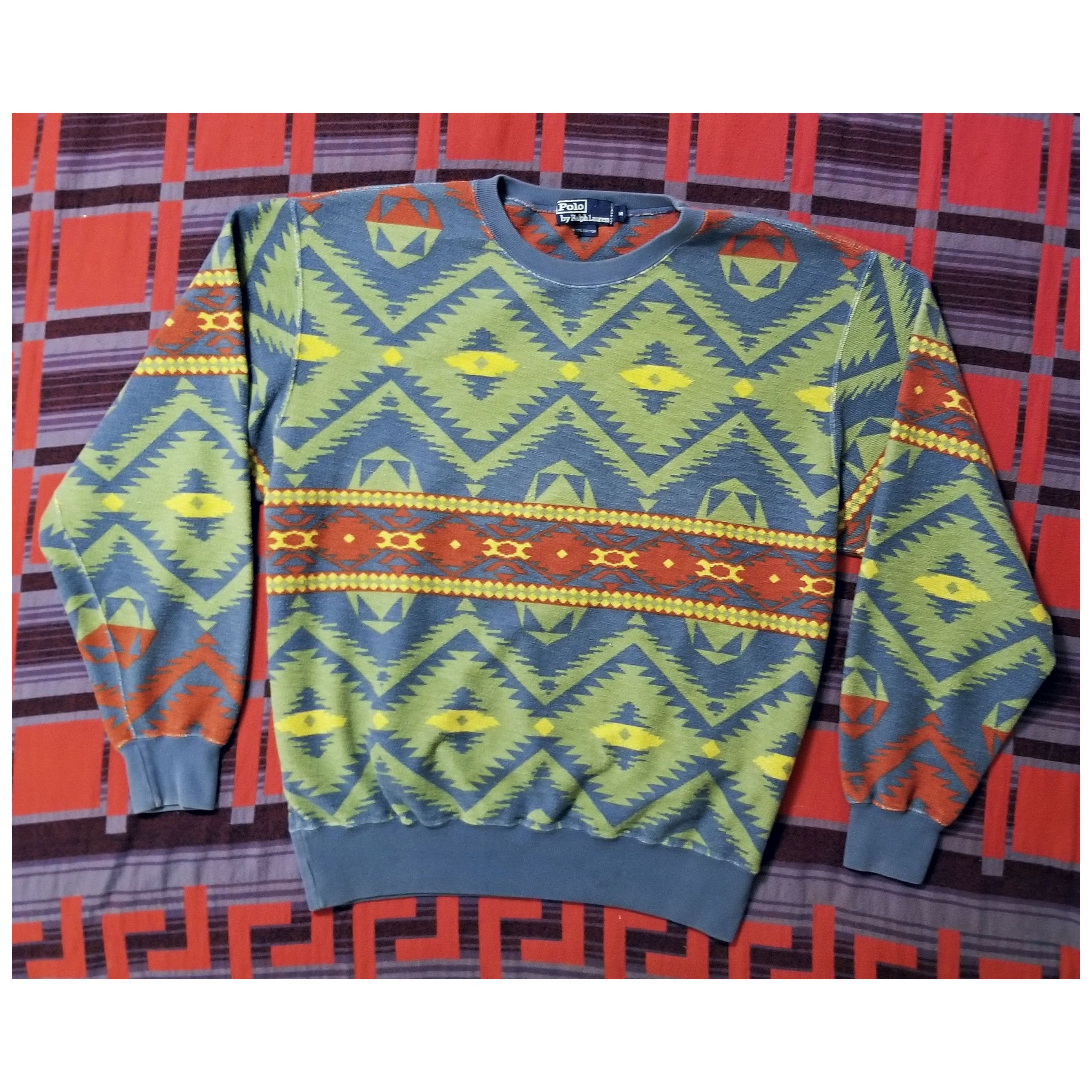 Ralph Lauren POLO RALPH LAUREN TERRYCLOTH SWEATSHIRT-- MEN'S SIZE MEDIUM Size US M / EU 48-50 / 2 - 3 Thumbnail