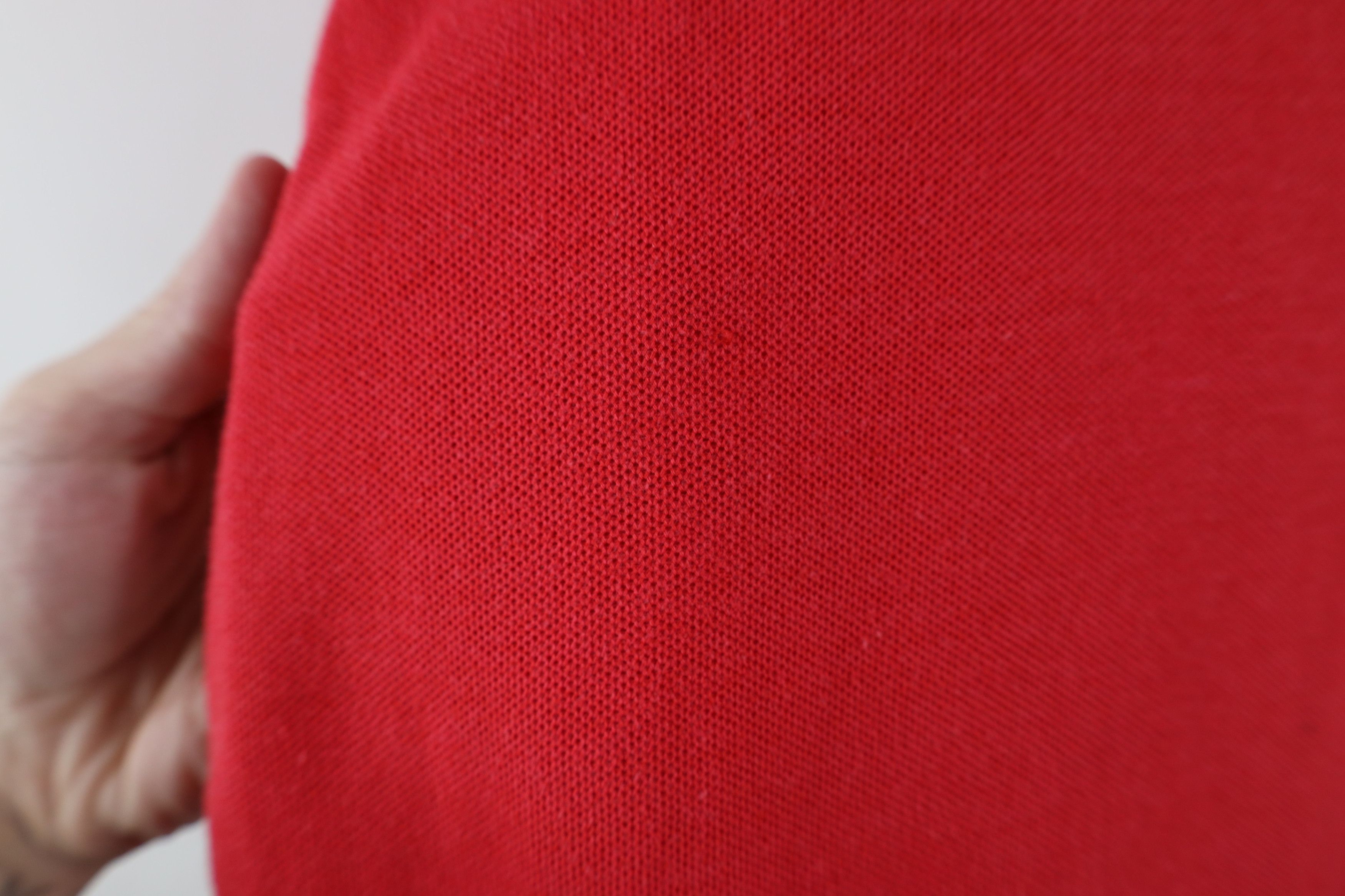 Levi's Vintage 80s Levis Spell Out Short Sleeve Golf Polo Shirt Red Size US L / EU 52-54 / 3 - 9 Thumbnail