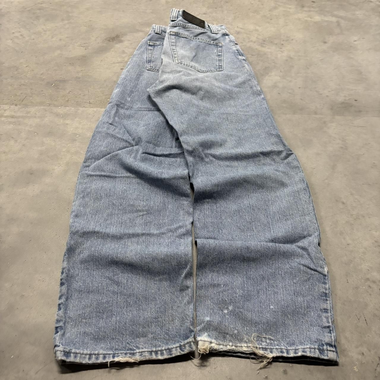 Japanese Brand × Vintage Crazy Vintage Y2K/2000s Light Wash Essential Denim Jeans! Size US 30 / EU 46 - 4 Thumbnail