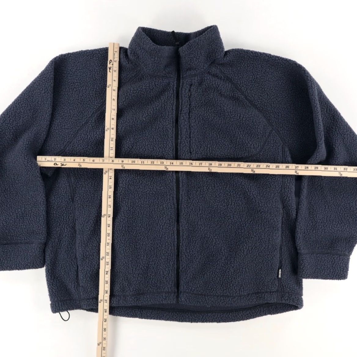 Vintage REI Deep Pile Full Zip Solid Mock Jacket Navy Men's 2XL Size US XXL / EU 58 / 5 - 3 Thumbnail
