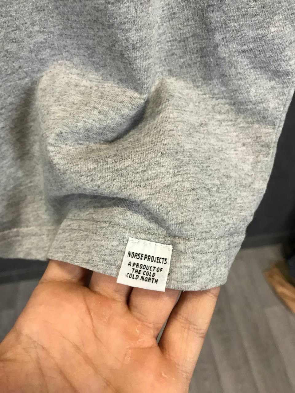Norse Projects Norse Projects big logo tee Size US L / EU 52-54 / 3 - 4 Thumbnail