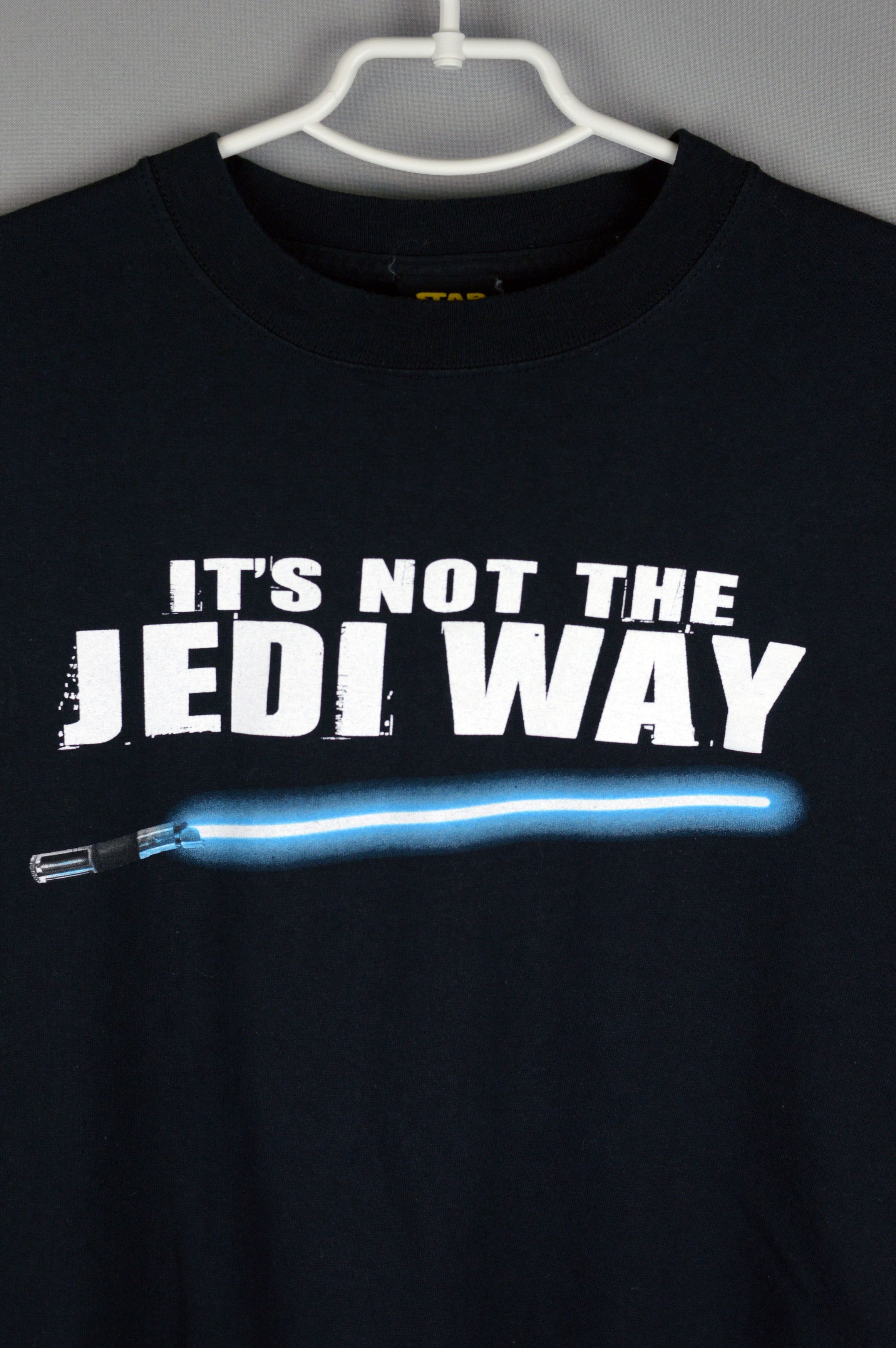 Vintage Vintage Star Wars It s Not The Jedi Way 90s t shirt Size US L / EU 52-54 / 3 - 2 Thumbnail
