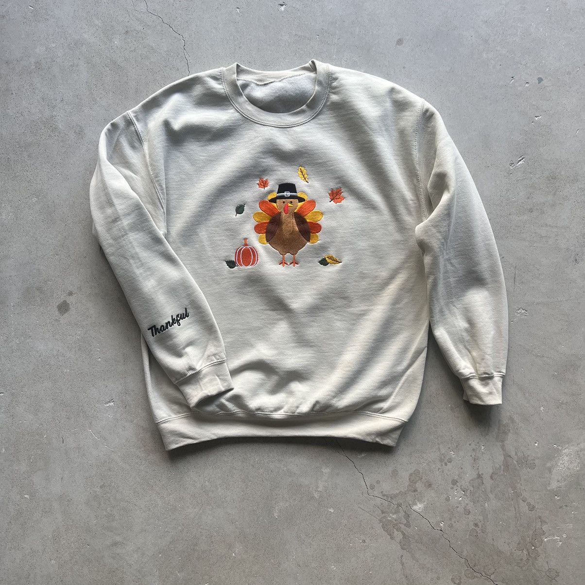 Other Thanksgiving Thankful Crewneck Size US S / EU 44-46 / 1 - 3 Thumbnail