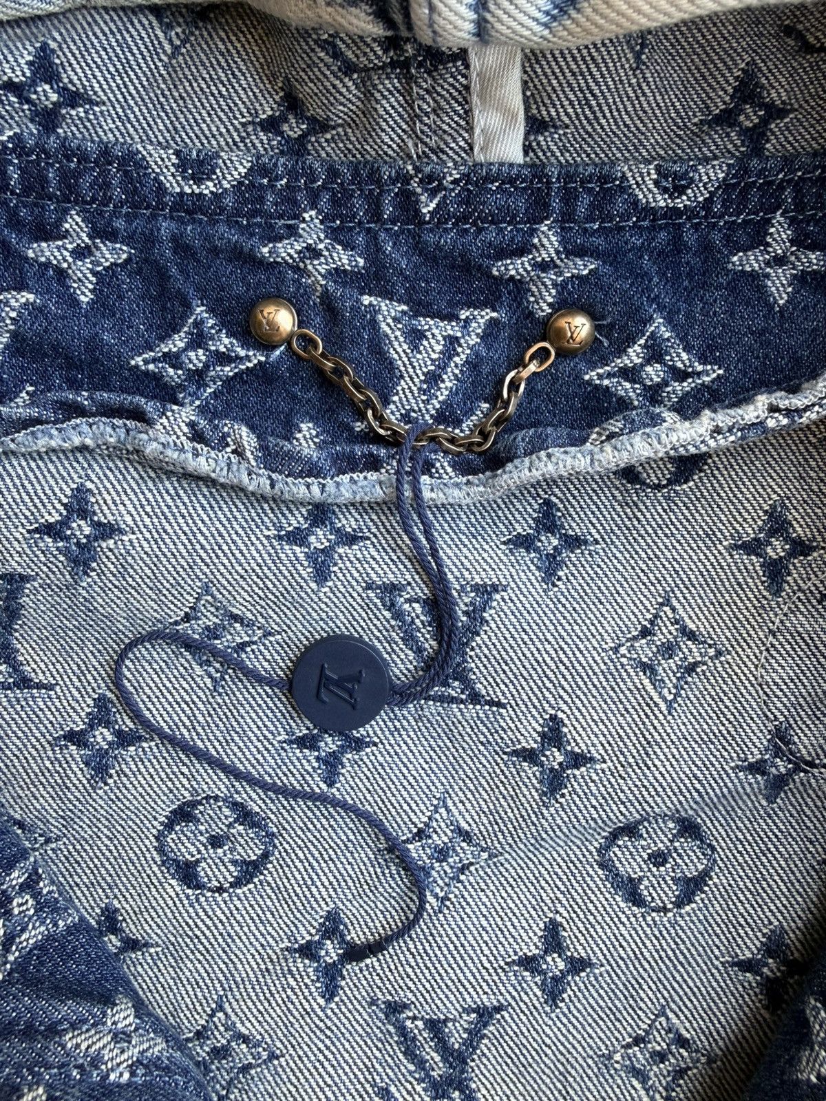Louis Vuitton × Nigo LV NIGO Denim jacket Size US XL / EU 56 / 4 - 3 Thumbnail
