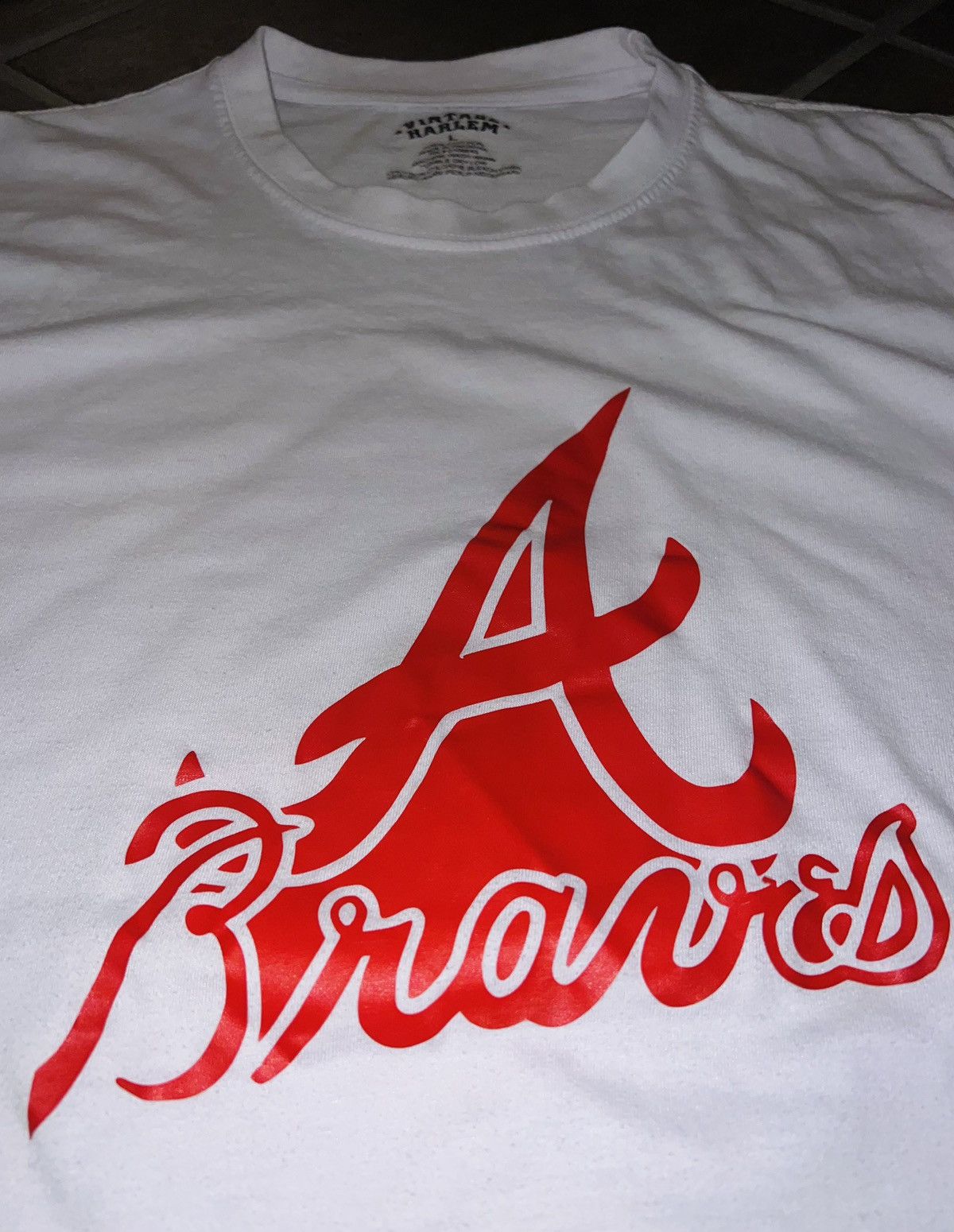 MLB × Vintage VINTAGE ATLANTA BRAVES T-SHIRT Size US L / EU 52-54 / 3 - 4 Thumbnail