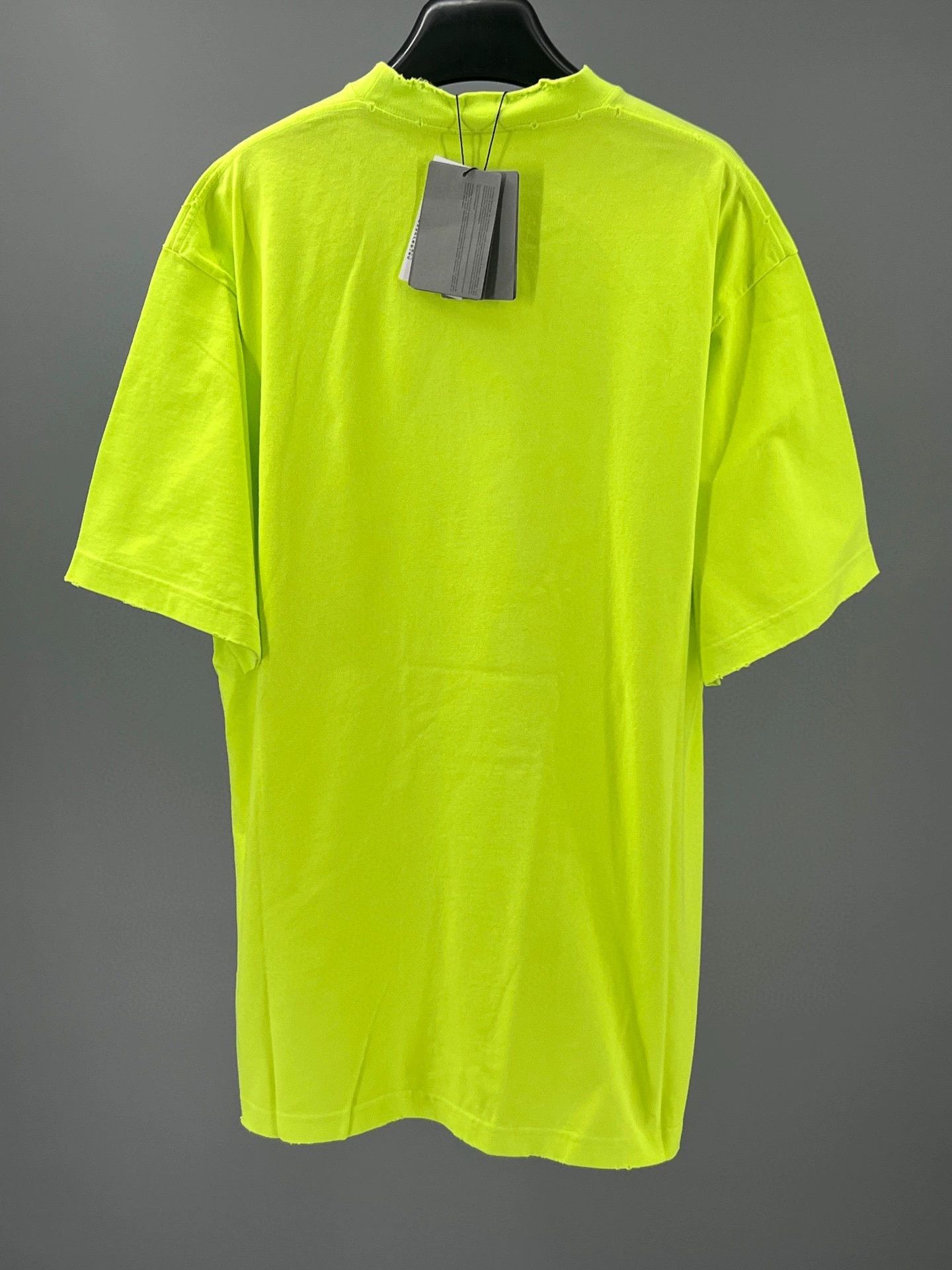Balenciaga bright yellow balenciaga graphic t-shirt Size US XXS / EU 40 - 5 Thumbnail