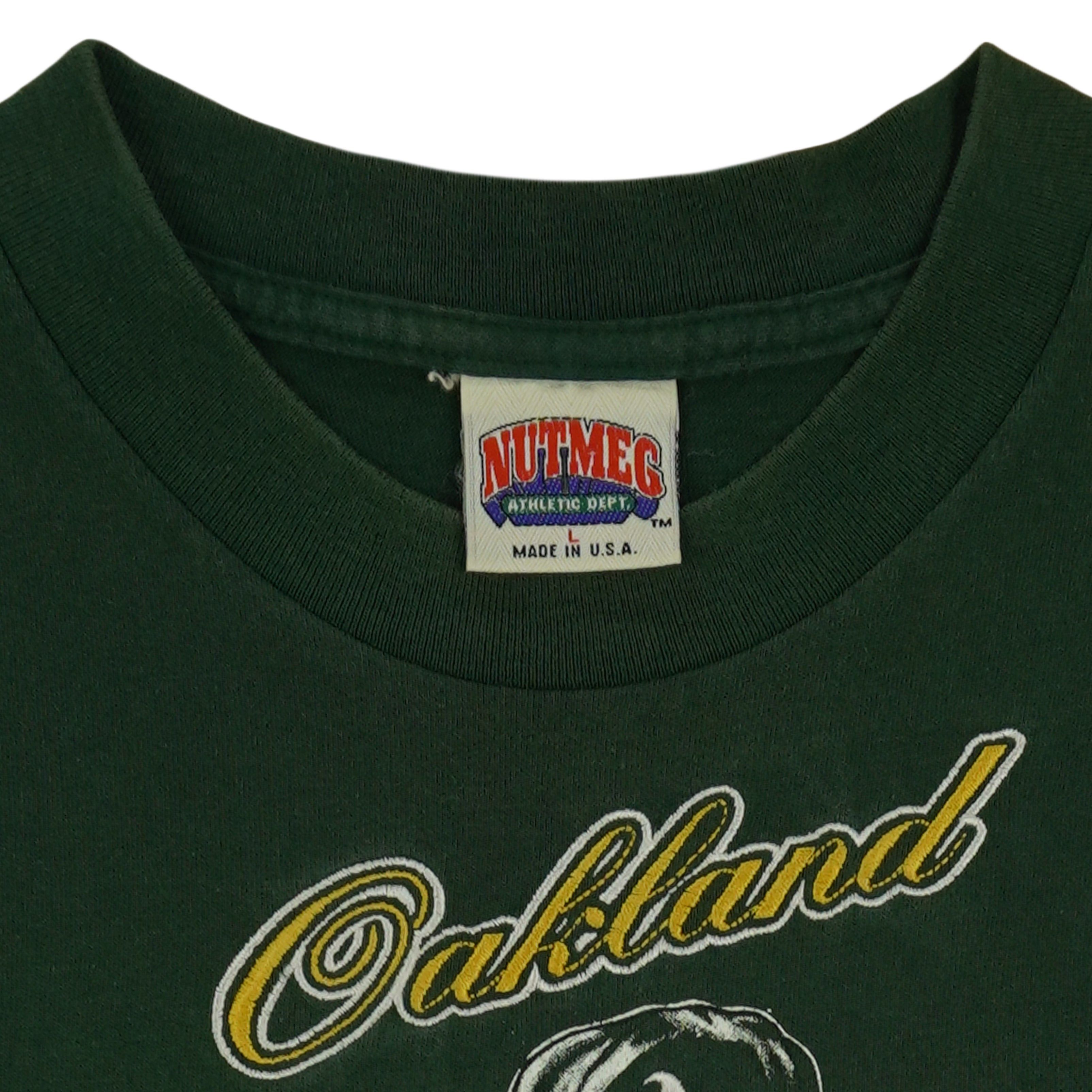 Nutmeg MLB - Oakland Athletics Locker Room T-Shirt 1991 Size US M / EU 48-50 / 2 - 5 Thumbnail