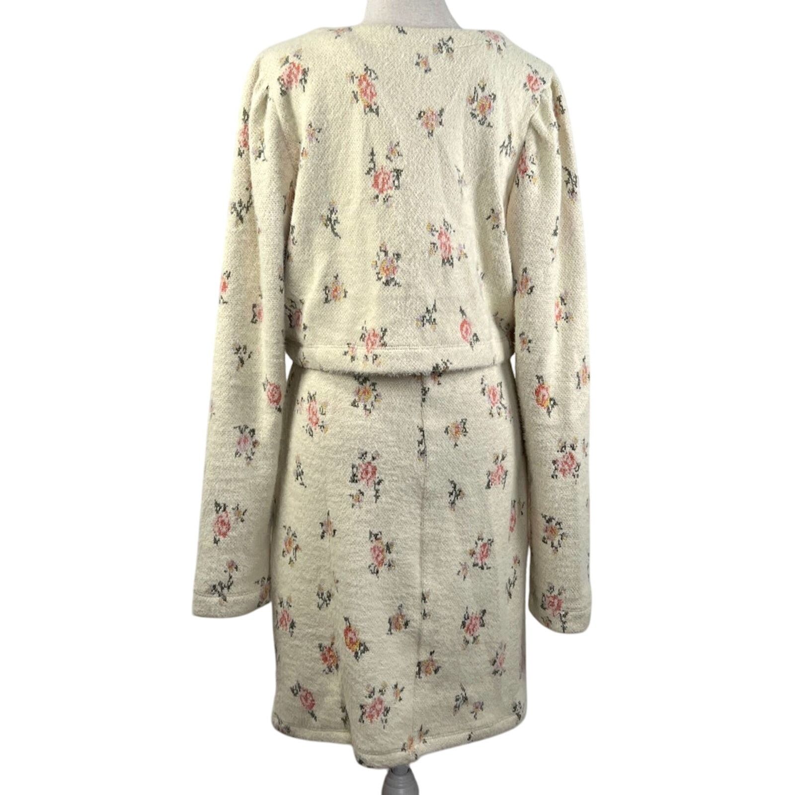 Anthropologie Anthropologie Daily Practice Floral Sweater Dress Set Size M / US 6-8 / IT 42-44 - 12 Thumbnail