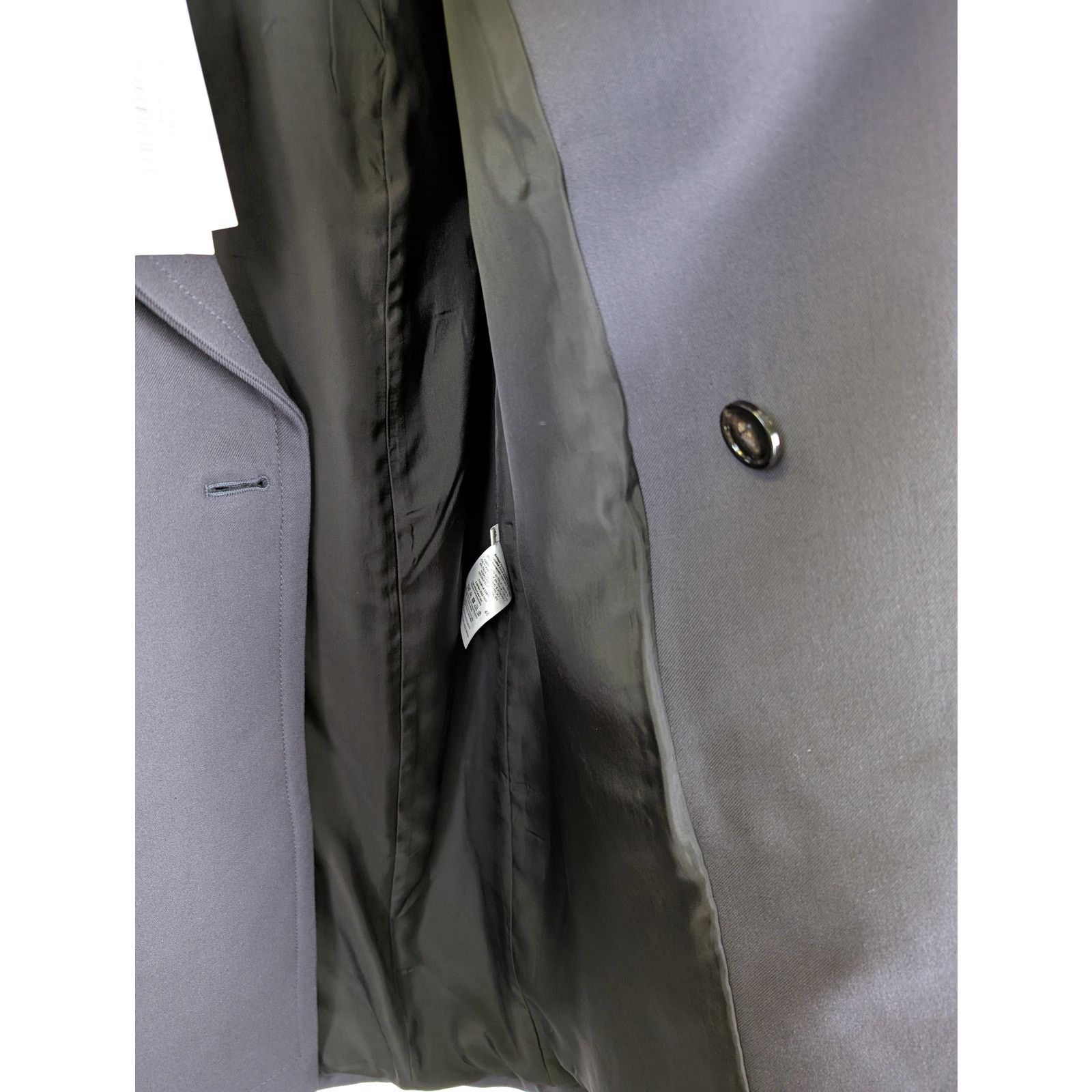 Bottega Veneta o1rshd1 Splittable Cotton Twill Coat in Abyss Blue Size US S / EU 44-46 / 1 - 7 Thumbnail