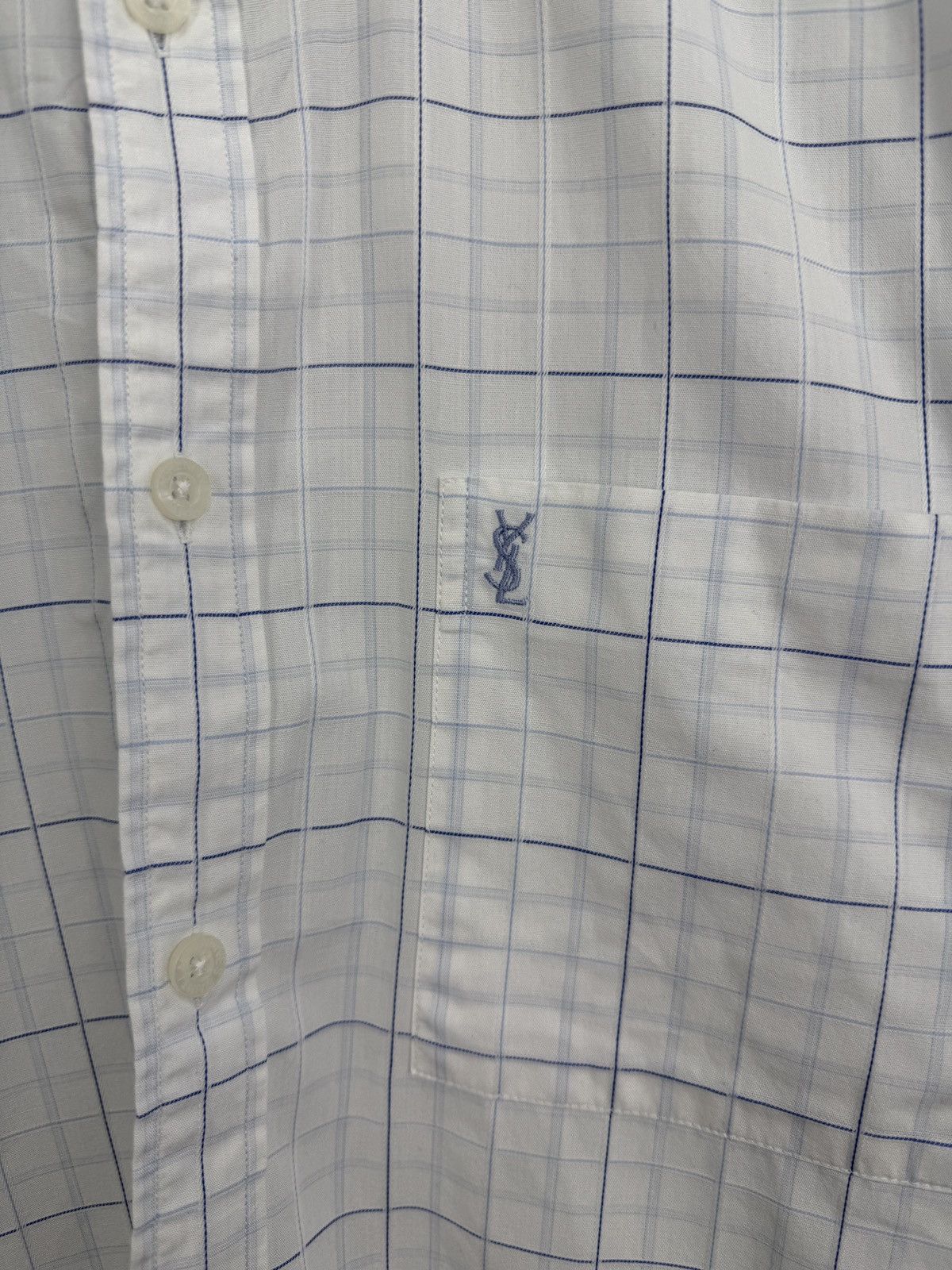 Yves Saint Laurent Vintage 90s Yves Saint Laurent YSL Shirt Rare Retro Hype Y2K Size US M / EU 48-50 / 2 - 4 Thumbnail