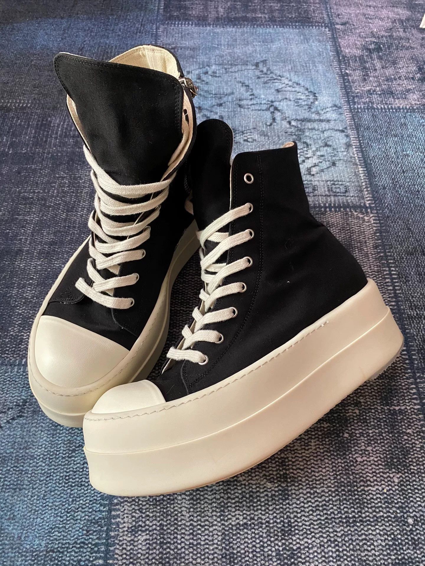Rick Owens Rick Owens Hitop Sneakers 43 Men Size US 10 / EU 43 - 1 Thumbnail