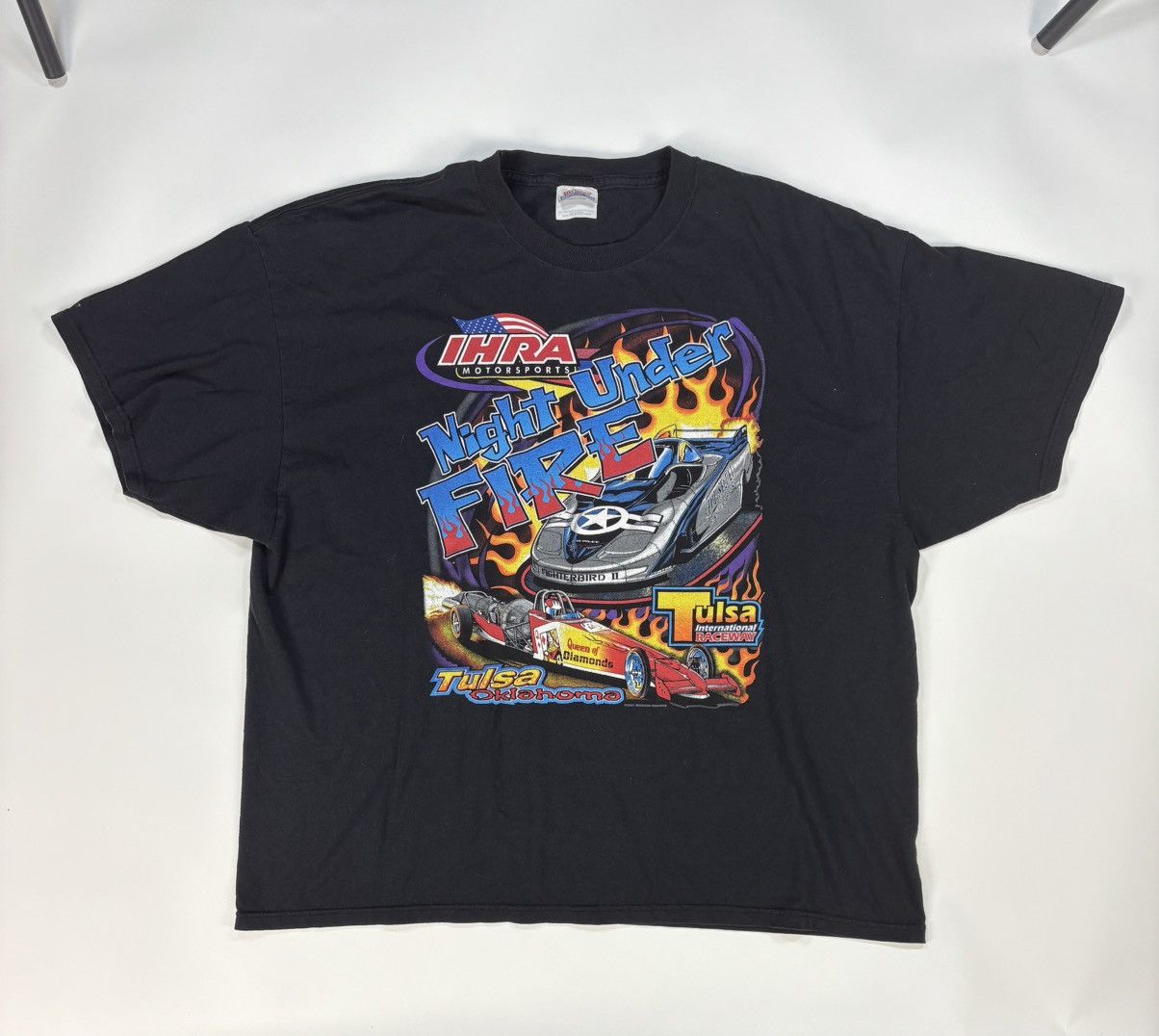 NASCAR × Vintage 2003 IHRA drag Racing T-Shirt Size US XXL / EU 58 / 5 - 1 Thumbnail