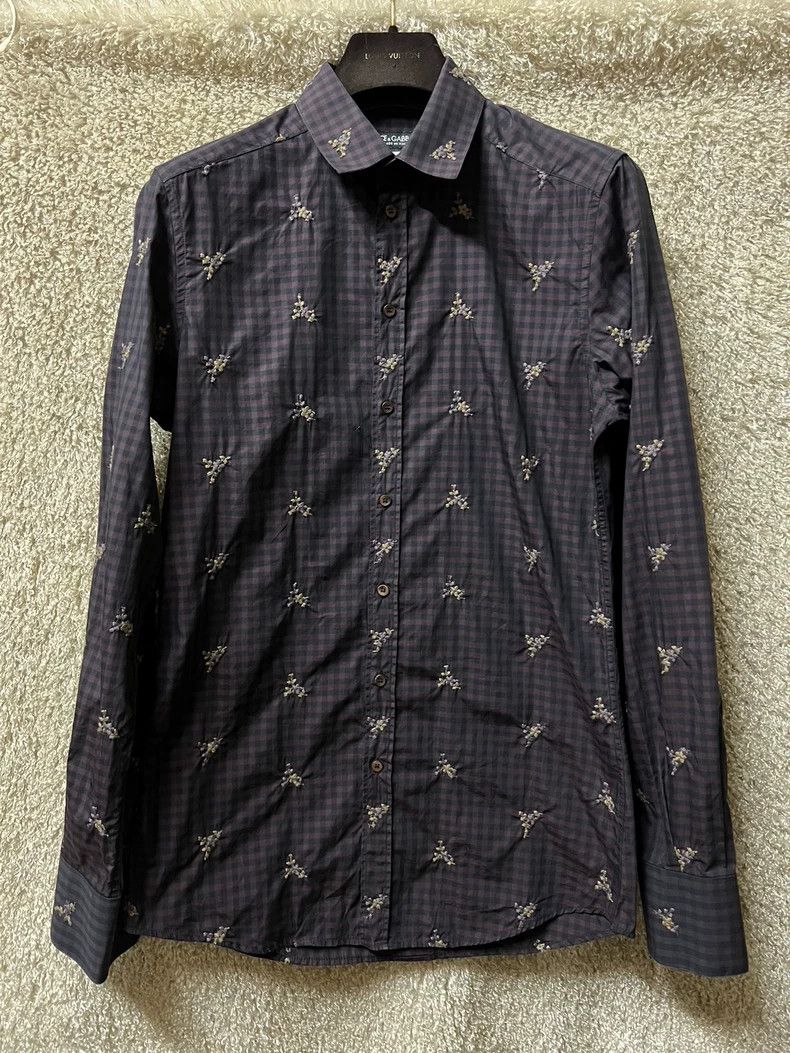 Dolce & Gabbana Dolce & Gabbana Men's Embroidered Shirt Size US S / EU 44-46 / 1 - 1 Thumbnail