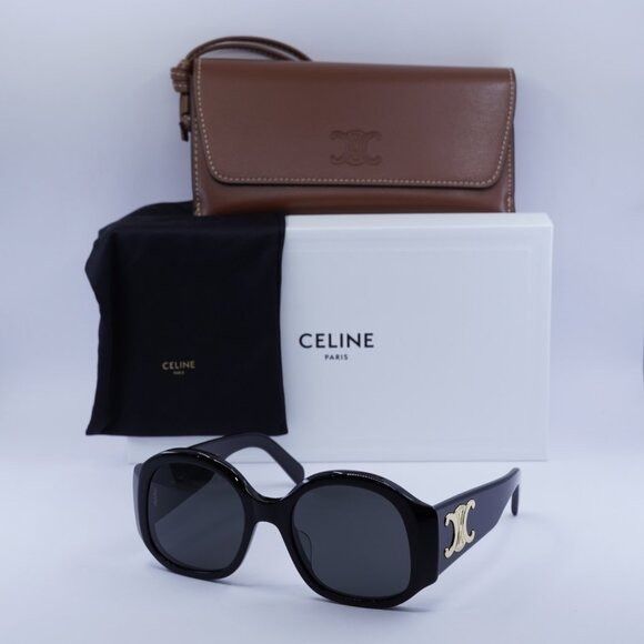 Celine ?️ New Celine CL40305U 01A Sunglasses - Shiny Black 