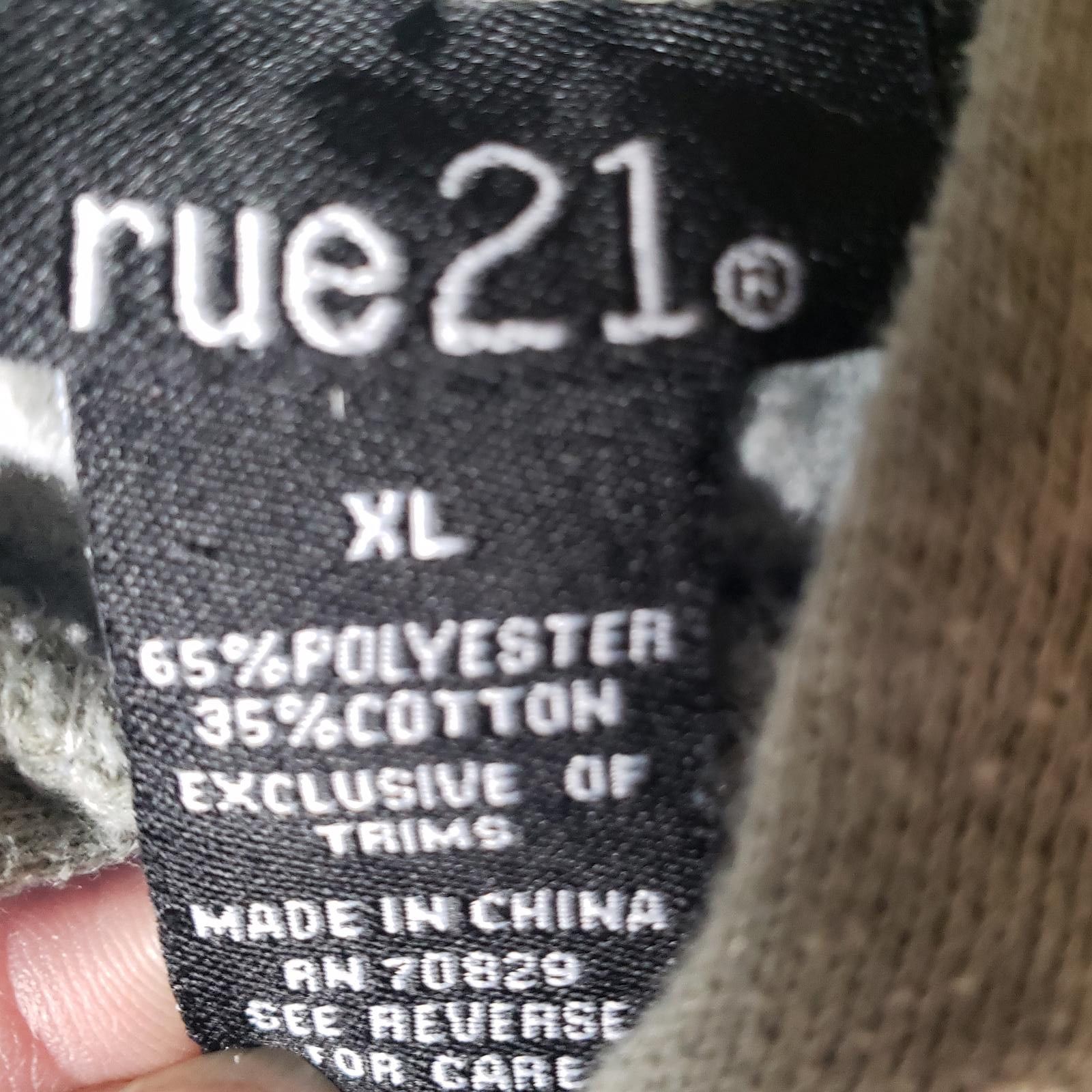rue21 Cute Rue 21 Trendy Tie-Dye Hoodie - Blue & Green Swirl Size XL / US 12-14 / IT 48-50 - 7 Thumbnail