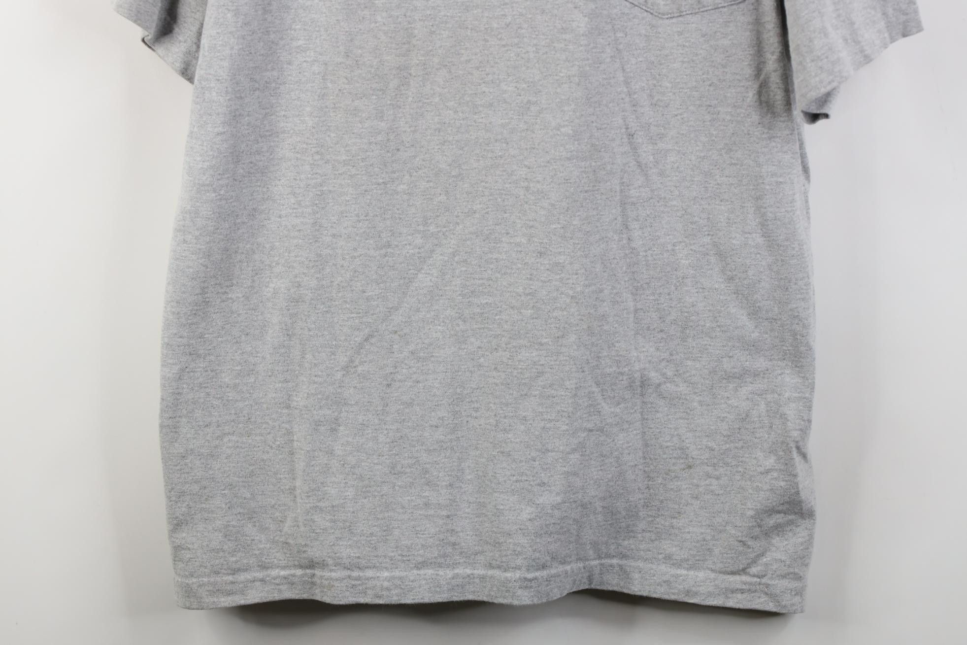 Carhartt Y2K Carhartt Heavyweight Pocket T-Shirt Heather Gray Size US L / EU 52-54 / 3 - 3 Thumbnail