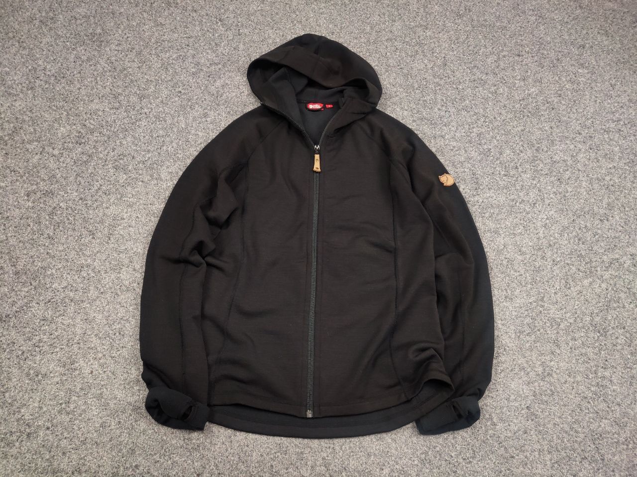 Fjallraven Fjallraven tur fleece Wool Blend Logo Zip Women's Hoodie Size S / US 4 / IT 40 - 3 Thumbnail