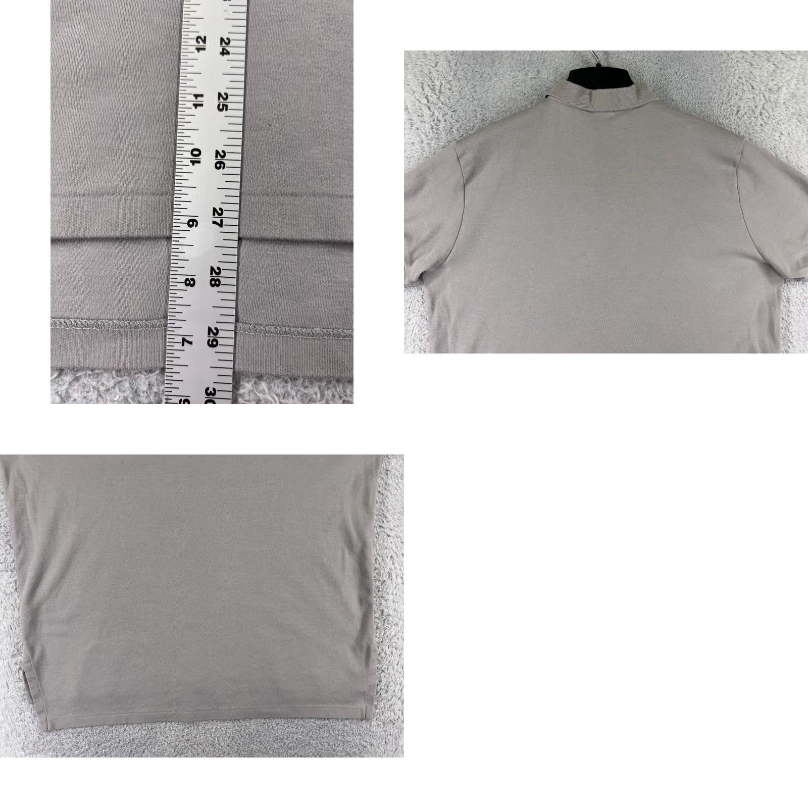 Ralph Lauren VINTAGE Ralph Lauren Polo Shirt Mens XL Gray Cotton Jersey Golf Shirt Size US XL / EU 56 / 4 - 9 Thumbnail