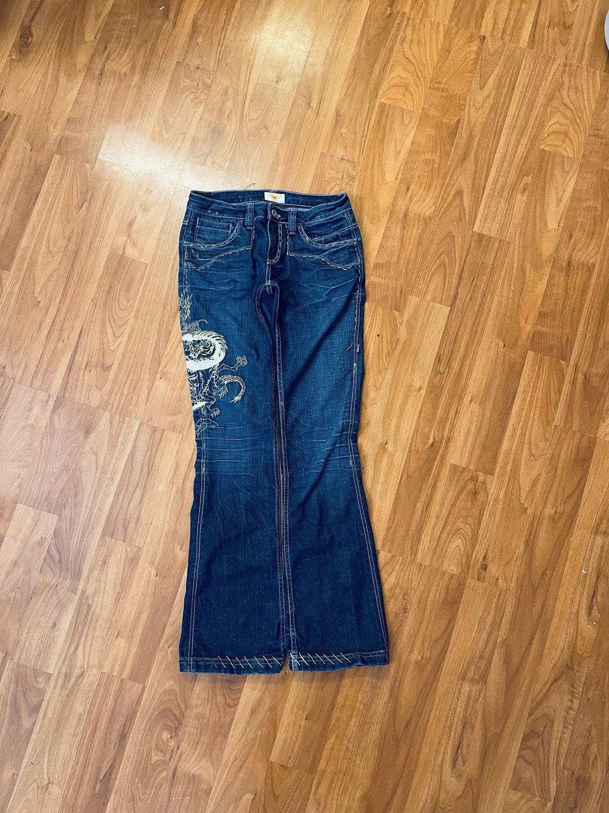 Antik Denim Women’s low-rise flare Antik Denim Size 27" / US 4 / IT 40 - 5 Thumbnail