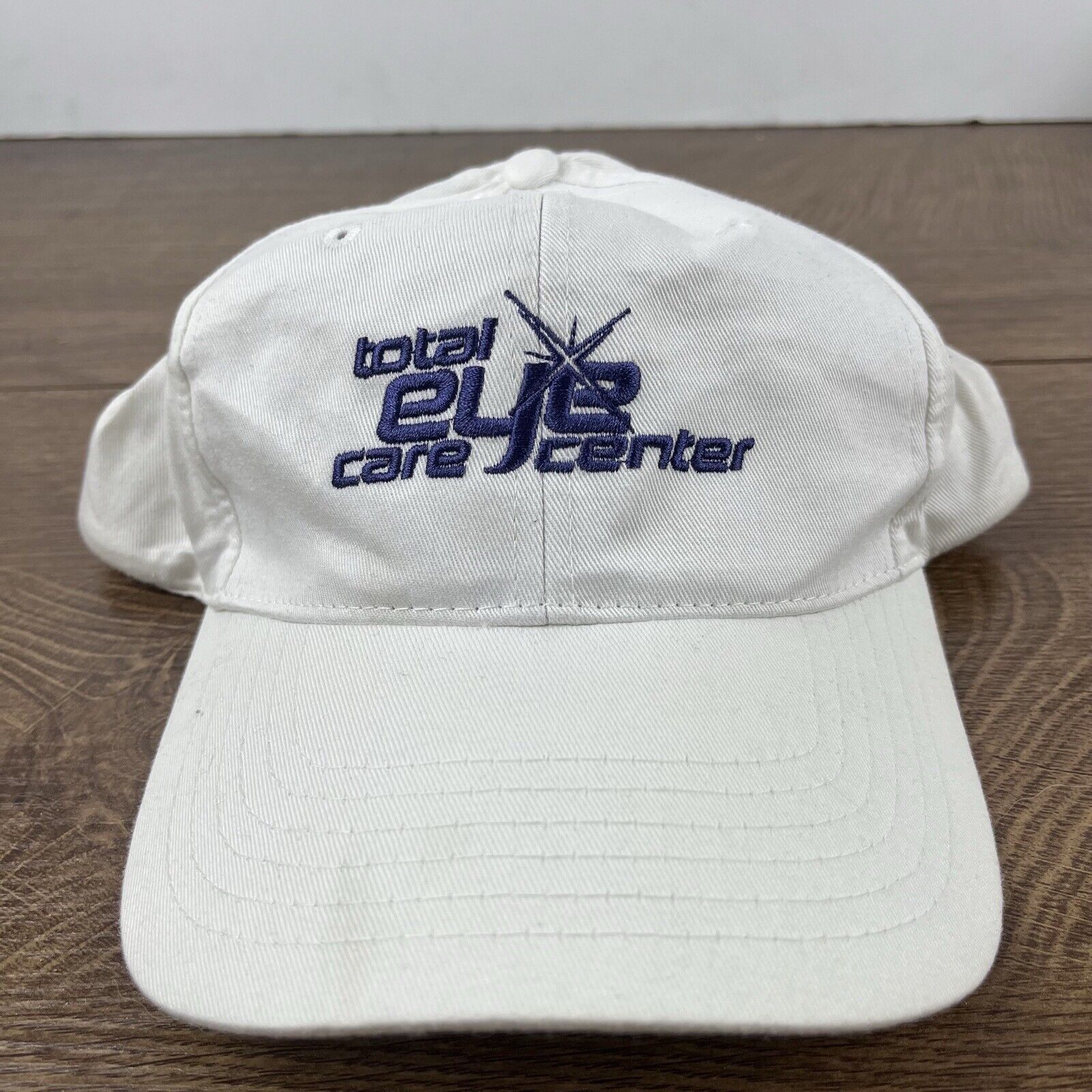 Other Total Eye Care Center Hat Snapback Hat White Adjustable Hat Size ONE SIZE - 5 Thumbnail