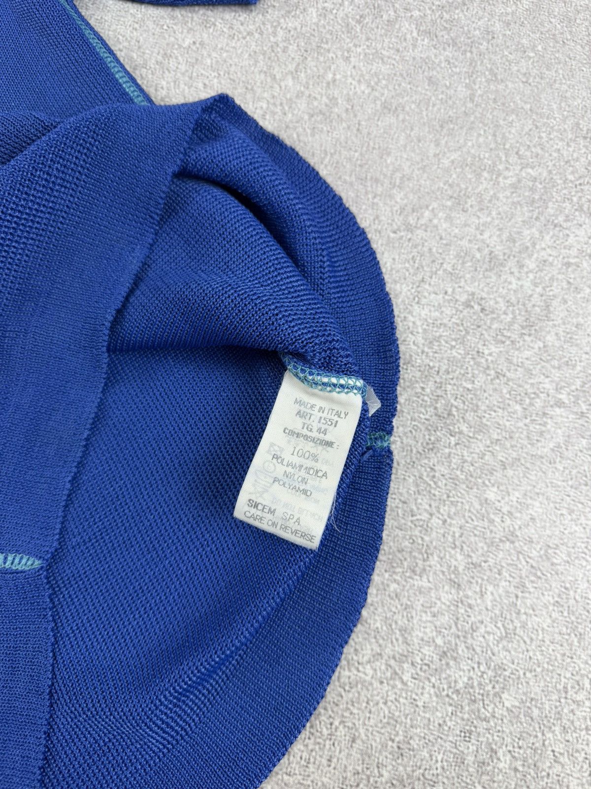 Emporio Armani Vintage Emporio Armani Blue T-Shirt Women’s Size 44 Size M / US 6-8 / IT 42-44 - 6 Thumbnail