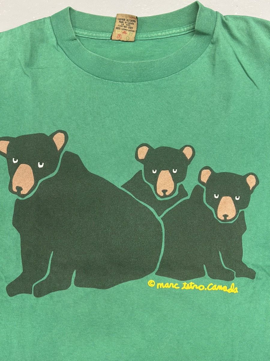 Vintage Crazy Vintage 90s Essential Marc Tetro Bears Art Tee Shirt Size US XL / EU 56 / 4 - 2 Thumbnail