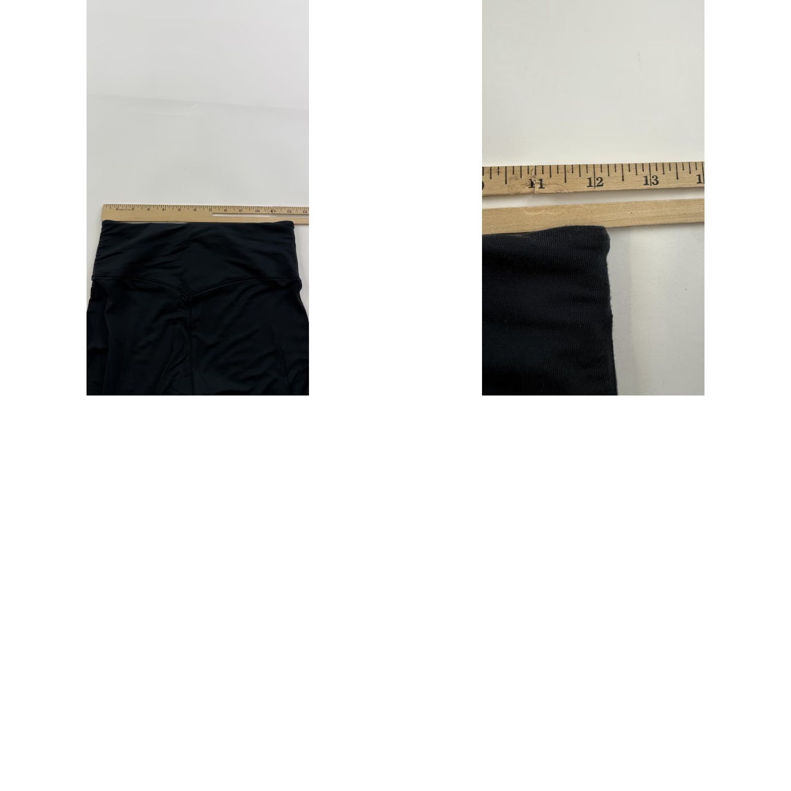 Vintage Parade Leggings Womens Small Black High Waist Stretch Activewear Yoga Pants Soft Size 28" / US 6 / IT 42 - 8 Thumbnail
