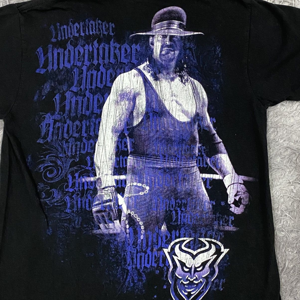 Vintage × WWE × WWF Vintage wwe wrestling undertaker big print mirror Size US M / EU 48-50 / 2 - 4 Thumbnail