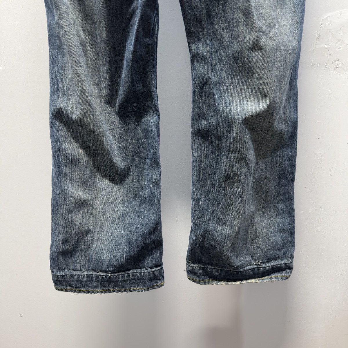 Vintage Banana Republic Faded Jeans ERD Grunge Chrome Mud Wash Size US 36 / EU 52 - 6 Thumbnail