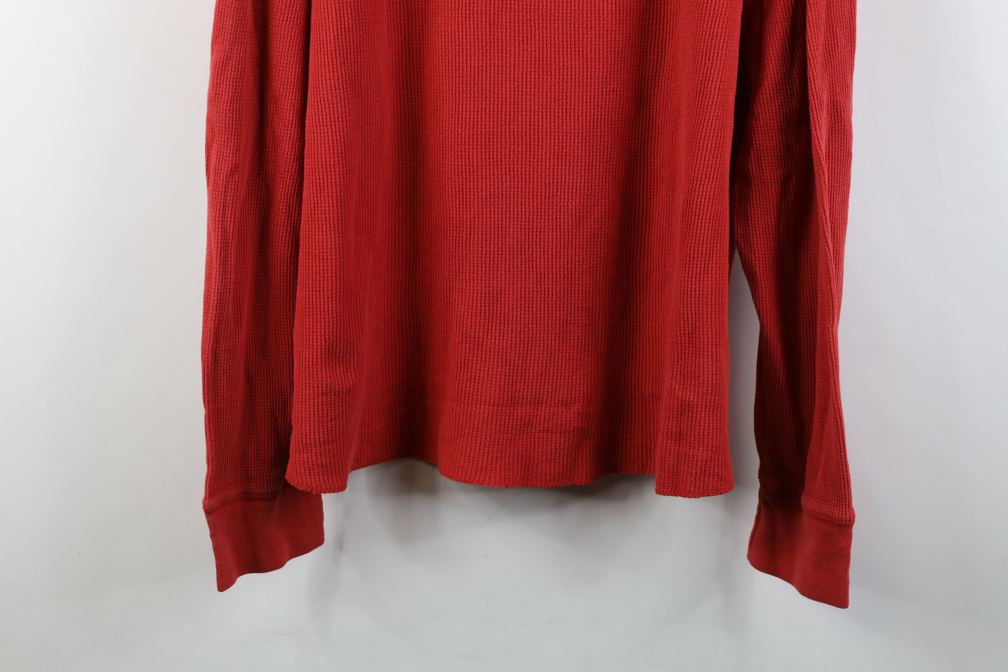 Gap Vintage Y2K Gap Thermal Waffle Knit Long Sleeve T-Shirt Size US XXL / EU 58 / 5 - 3 Thumbnail