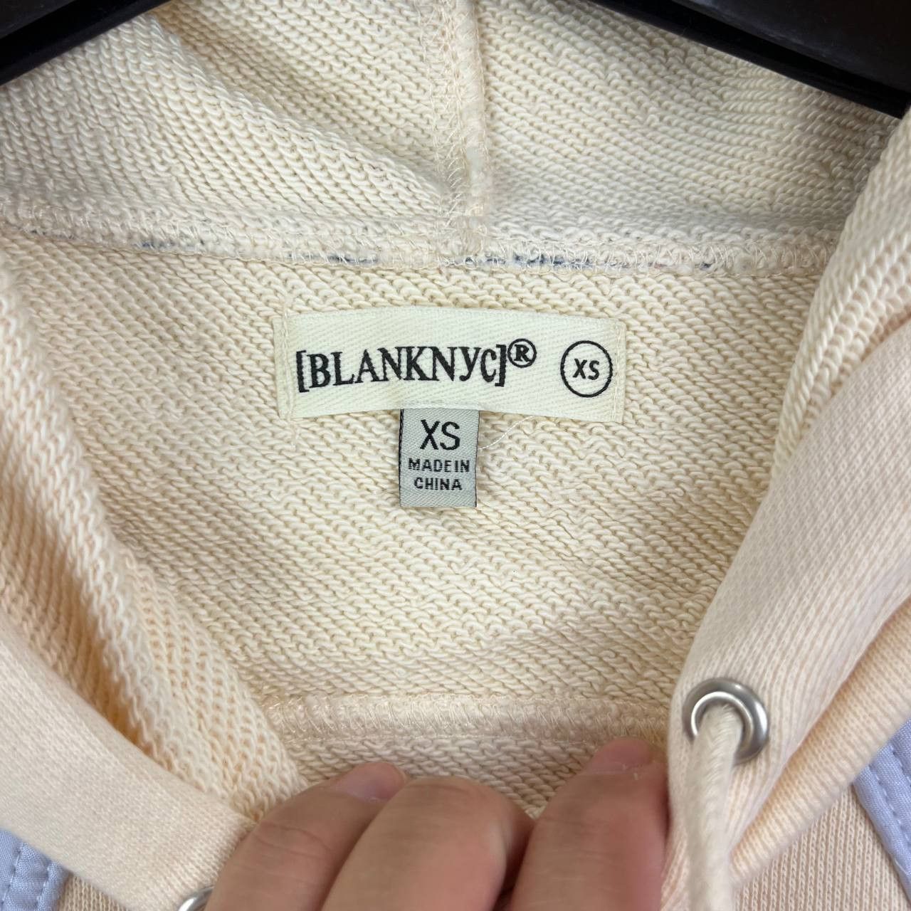BLANKNYC BlankNYC XS Good Lookin Patchwork Hoodie Jacket New Women Size XS / US 0-2 / IT 36-38 - 4 Thumbnail