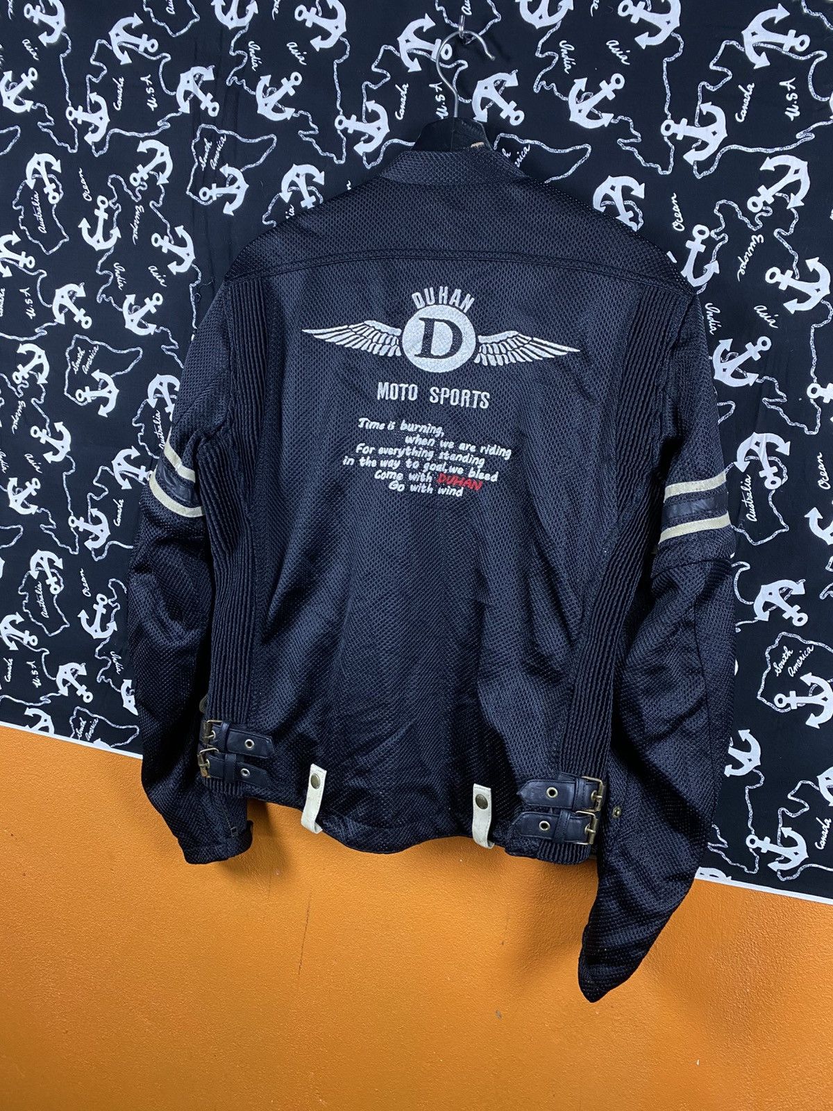 Japanese Brand DUHAN Mesh Motorcycle Jacket Black Riding Jacket Protective Size US M / EU 48-50 / 2 - 15 Thumbnail