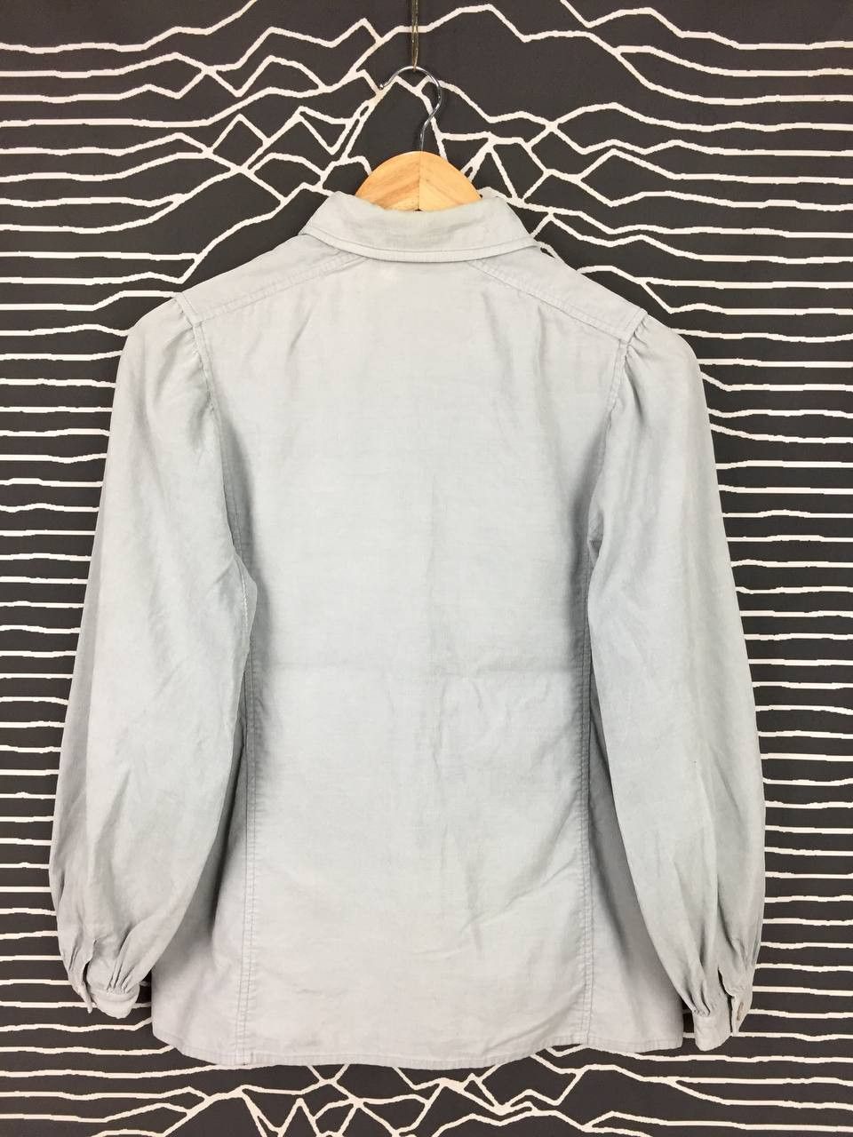 Ungaro Paris × Vintage Vtg Ungaro Parallele Paris Double Pocket Corduroy Shirt Size M / US 6-8 / IT 42-44 - 8 Thumbnail