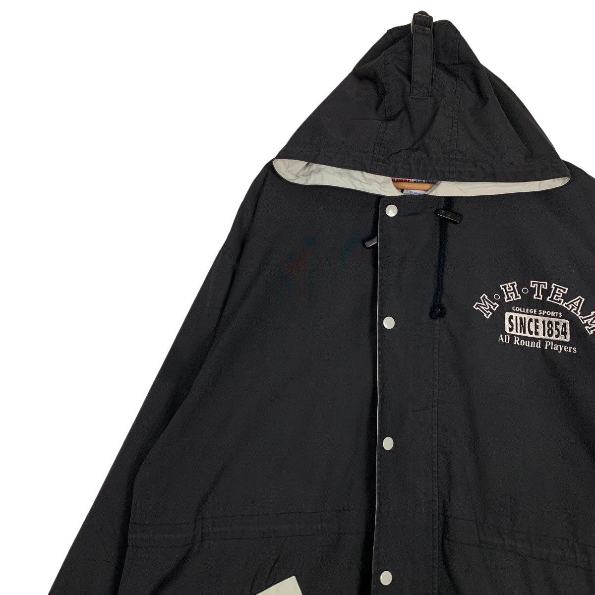 Japanese Brand MAC HOPE Hooded Light Coach Jacket #0486-C22 Size US L / EU 52-54 / 3 - 6 Thumbnail