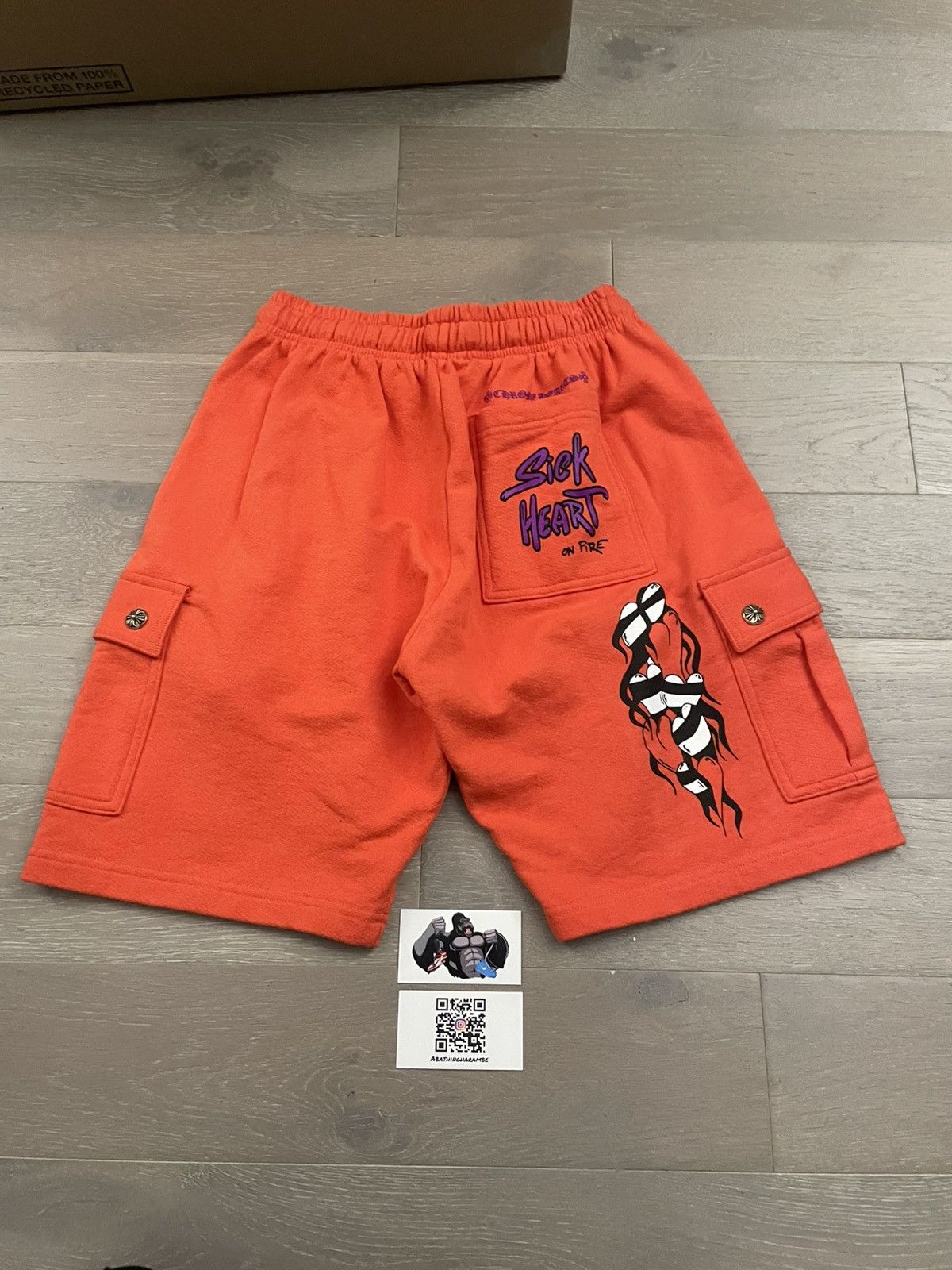 Chrome Hearts Chrome Hearts Matty Boy Spark Sweat Shorts Size US 32 / EU 48 - 3 Thumbnail