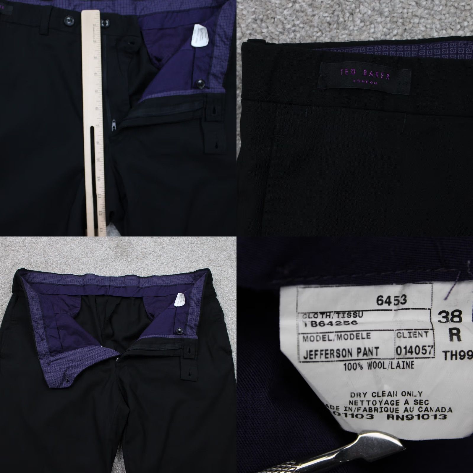 Ted Baker Ted Baker London Jeans? Drag not. Size US 38 / EU 54 - 8 Thumbnail