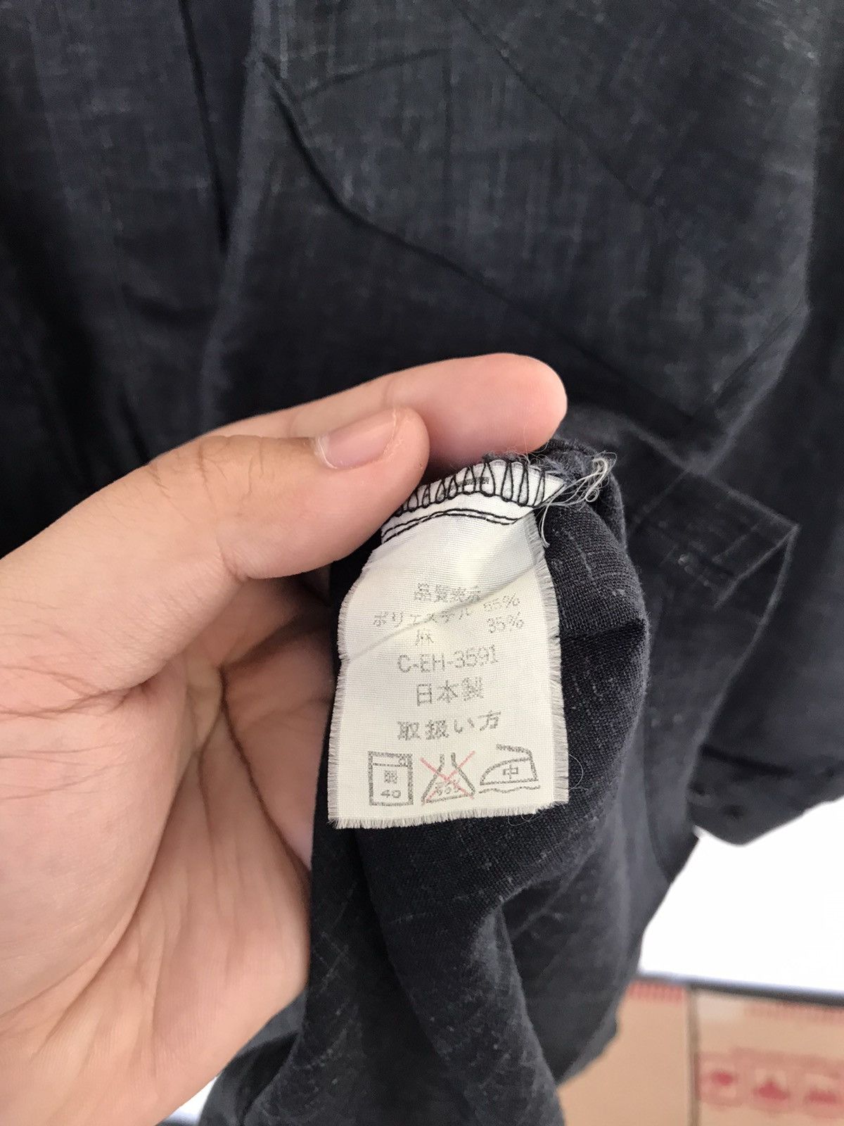 Issey Miyake × Japanese Brand × Vintage Vintage Issey Skyline Shirts Size US L / EU 52-54 / 3 - 7 Thumbnail