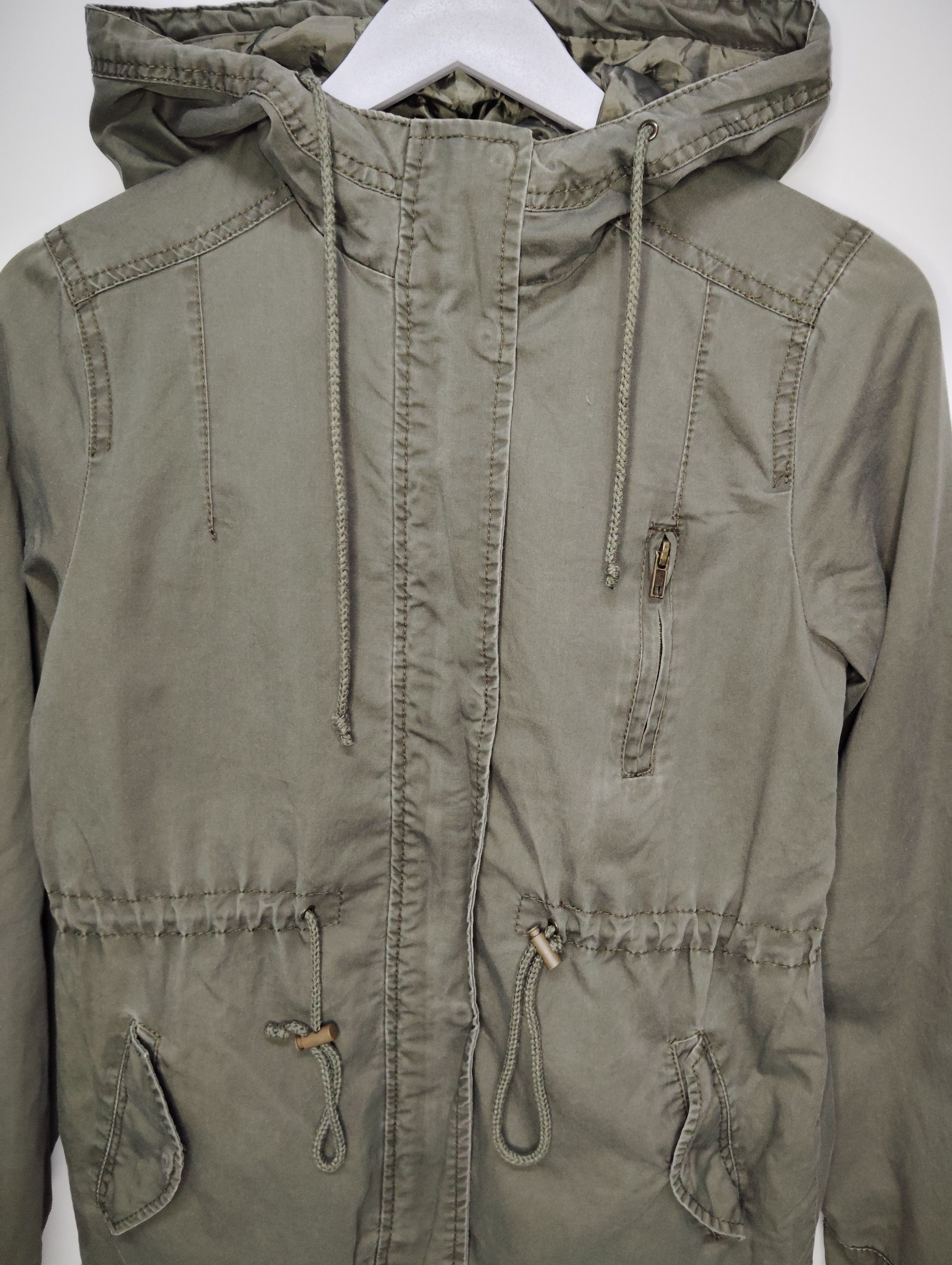 Japanese Brand Ambiance Parka Army Green Size US S / EU 44-46 / 1 - 2 Thumbnail