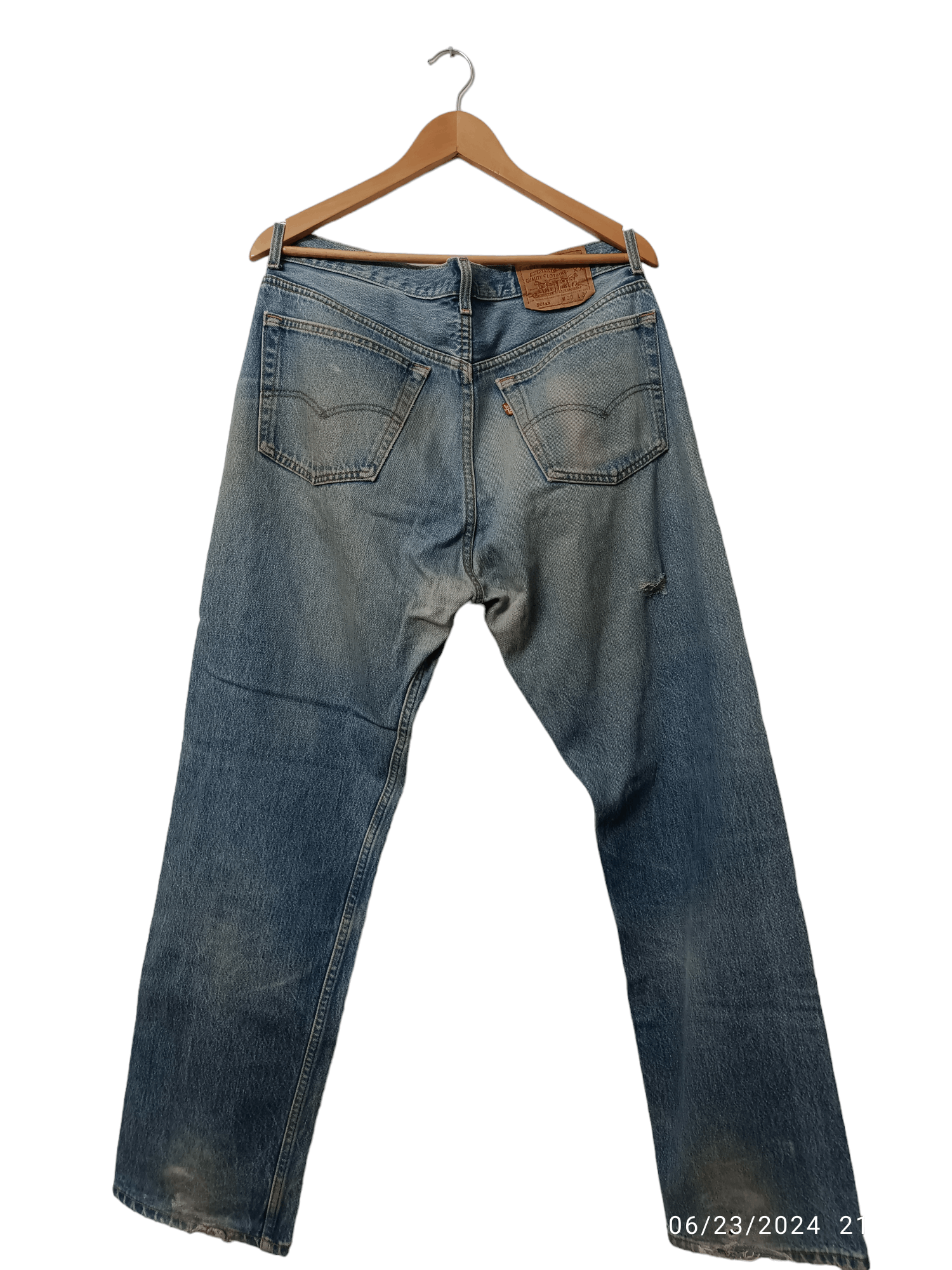 Levi's Vintage Clothing Vintage Levis 501xx Size US 36 / EU 52 - 3 Thumbnail