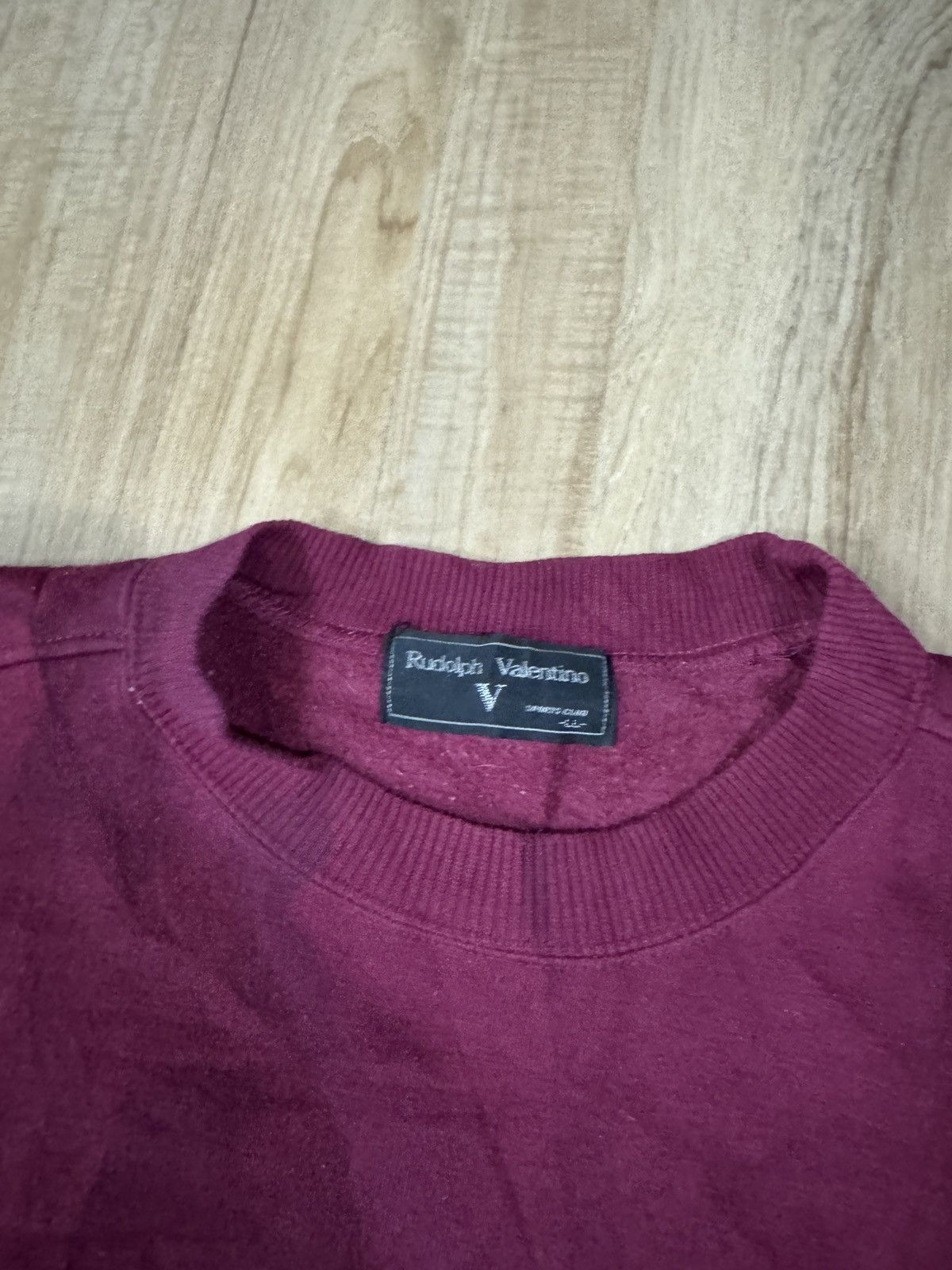 Valentino Vintage Rudolph Valentino Sweatshirt Size US L / EU 52-54 / 3 - 2 Thumbnail